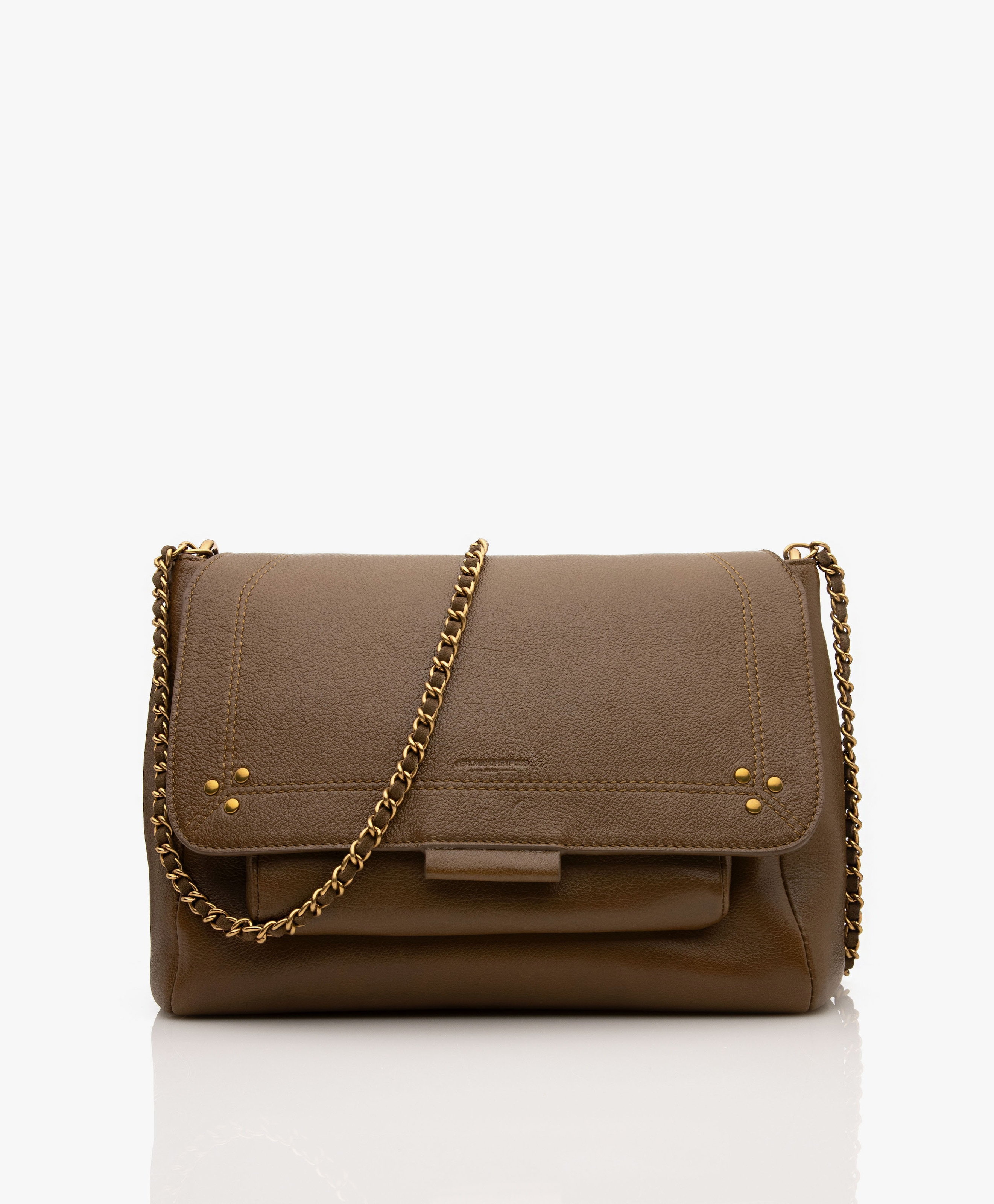 Lulu L Leren Schouder/Cross-body Tas