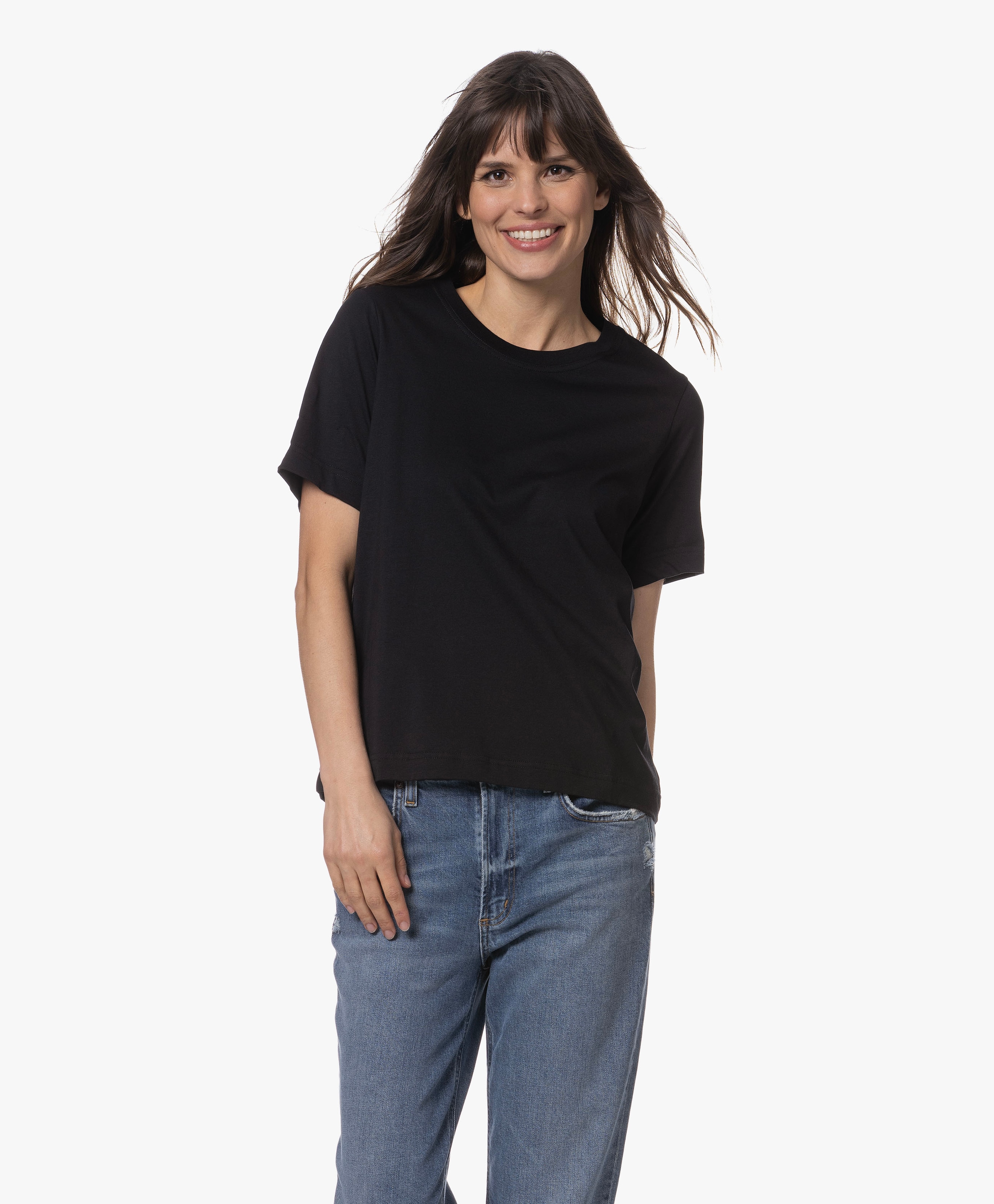 Kirani Boxy Katoenen T-shirt