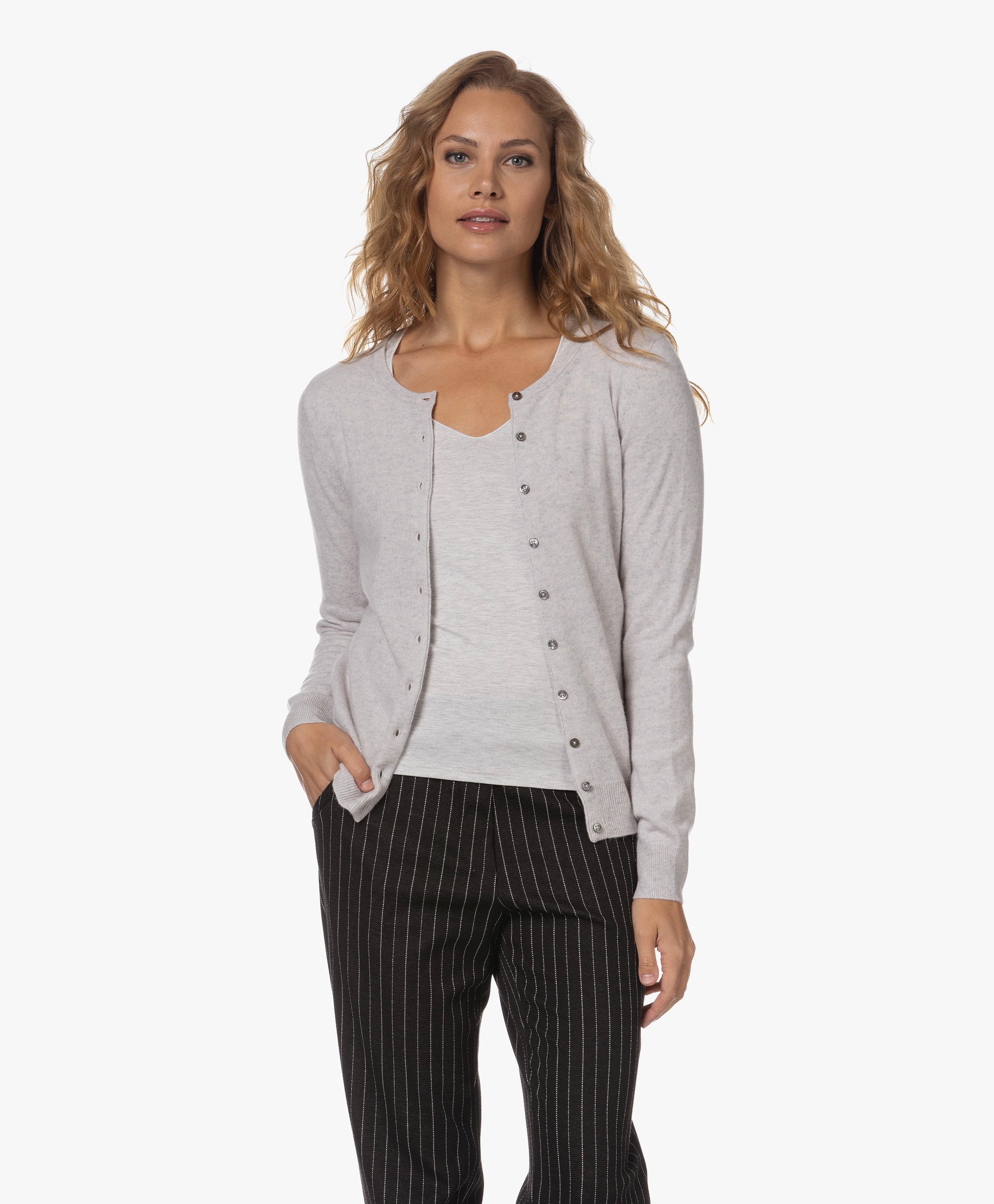 Bio Cashmere Cardigan