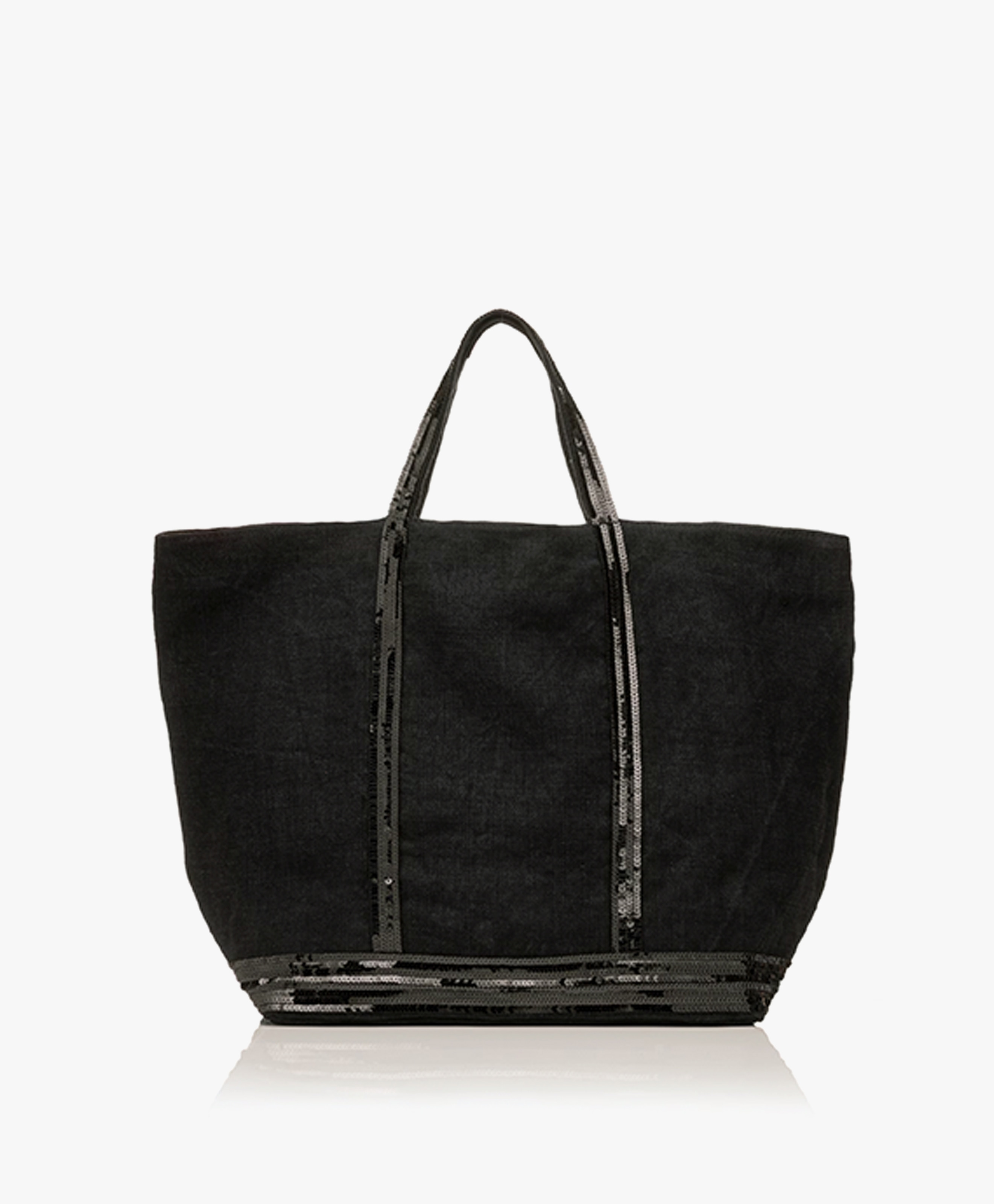 Grote Linnen Shopper met Rits