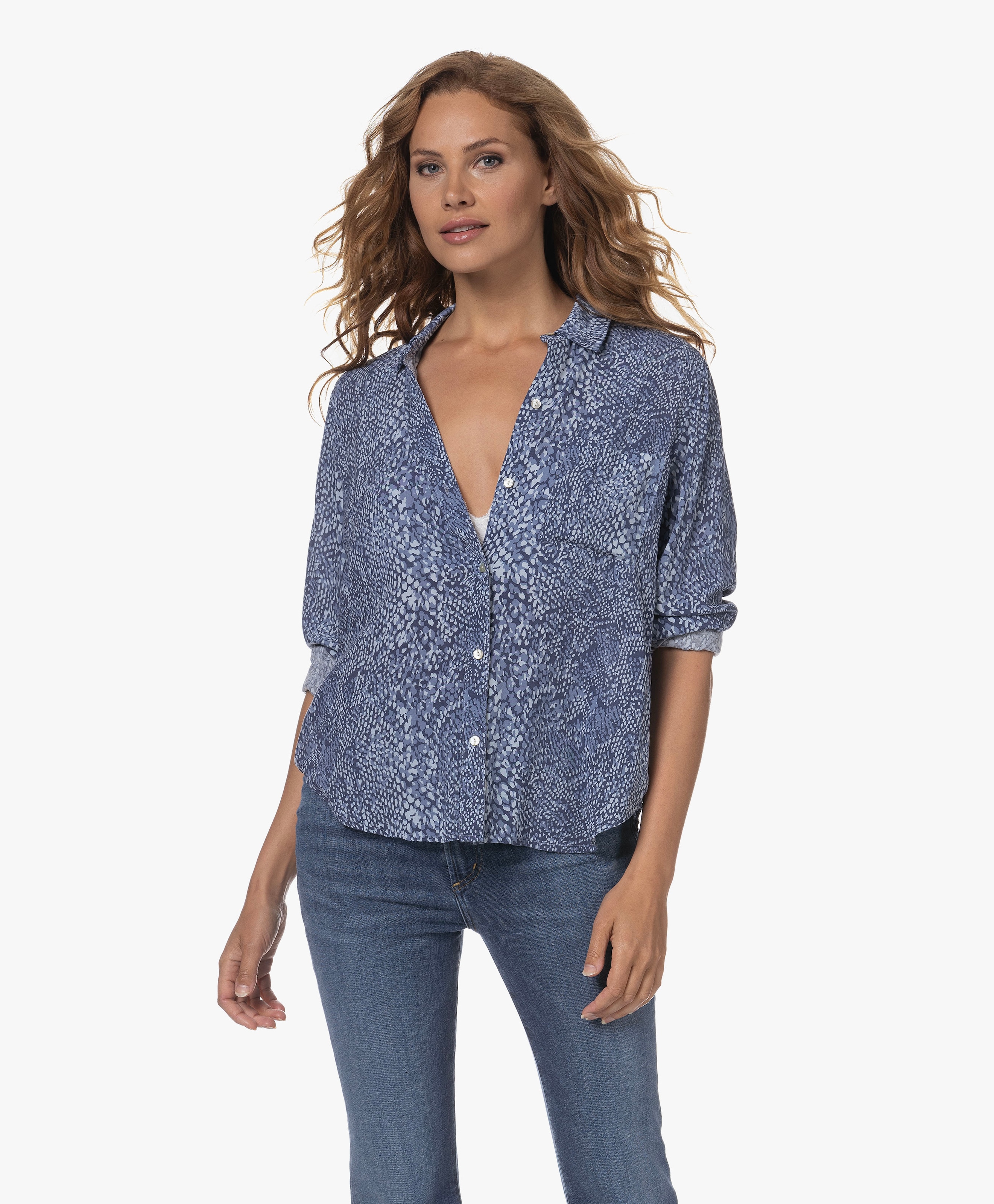 Josephine Python Blouse