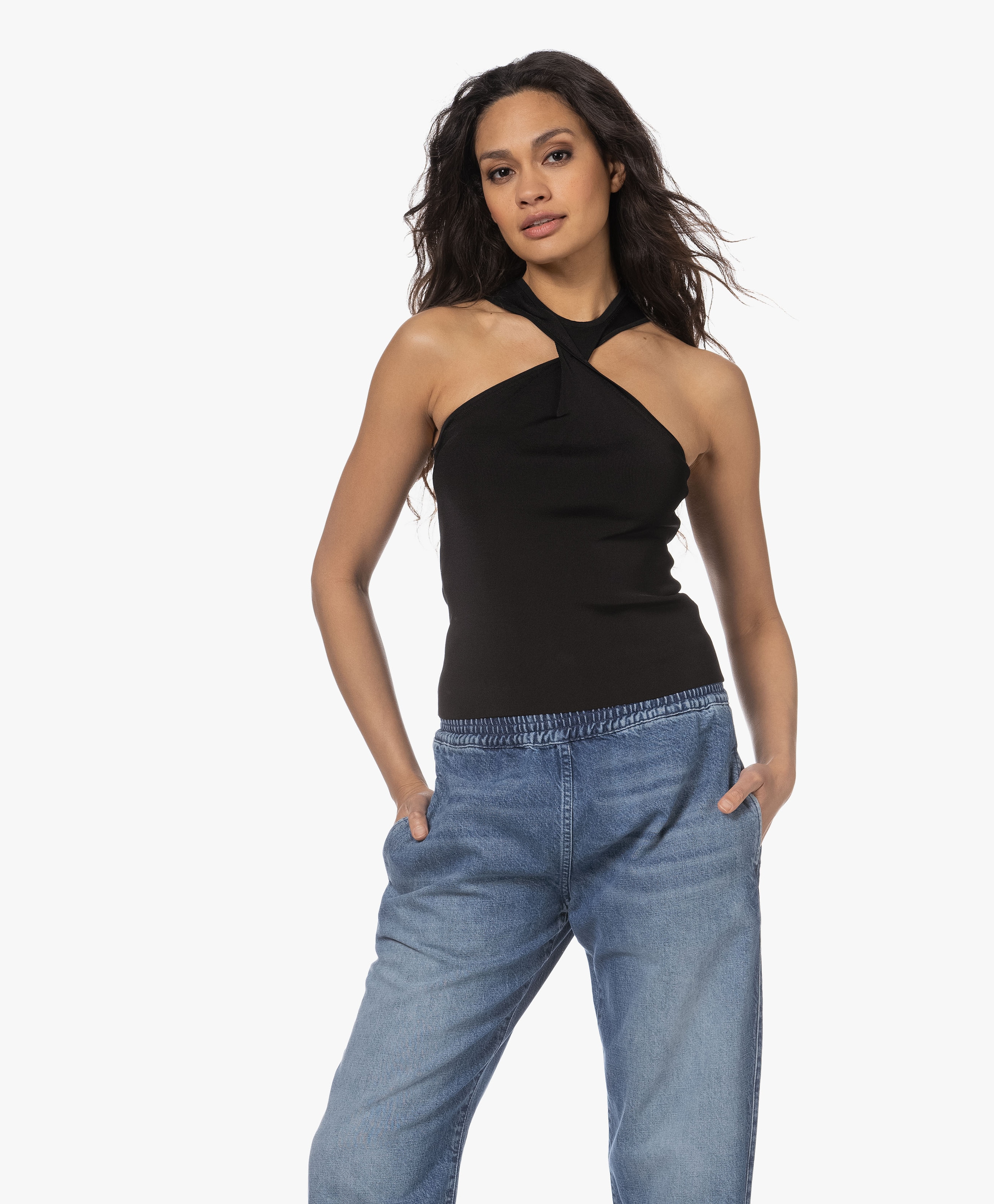 Rabienne Twist Halternek Top
