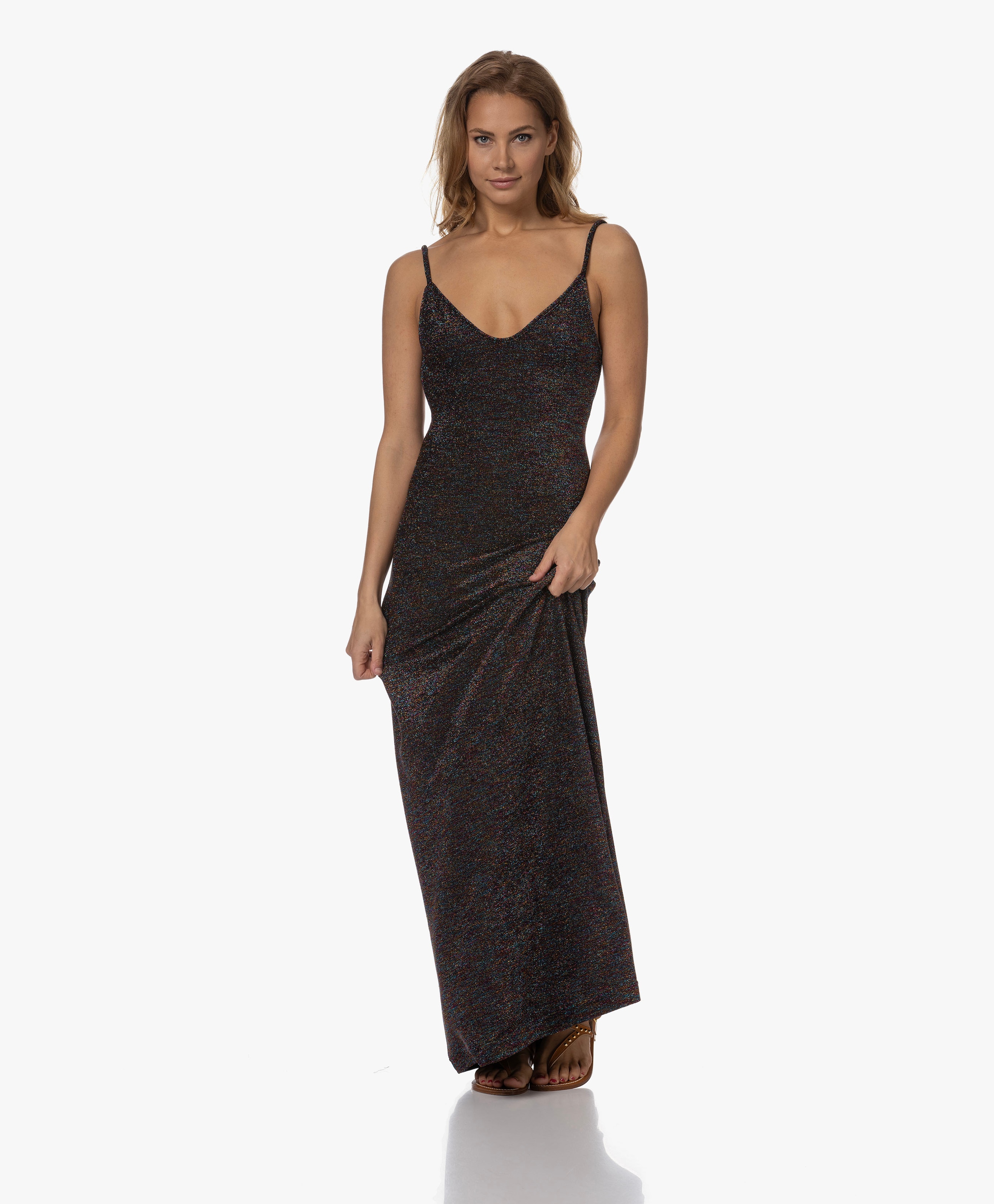 Mermaid Maxi Jurk met Lurex