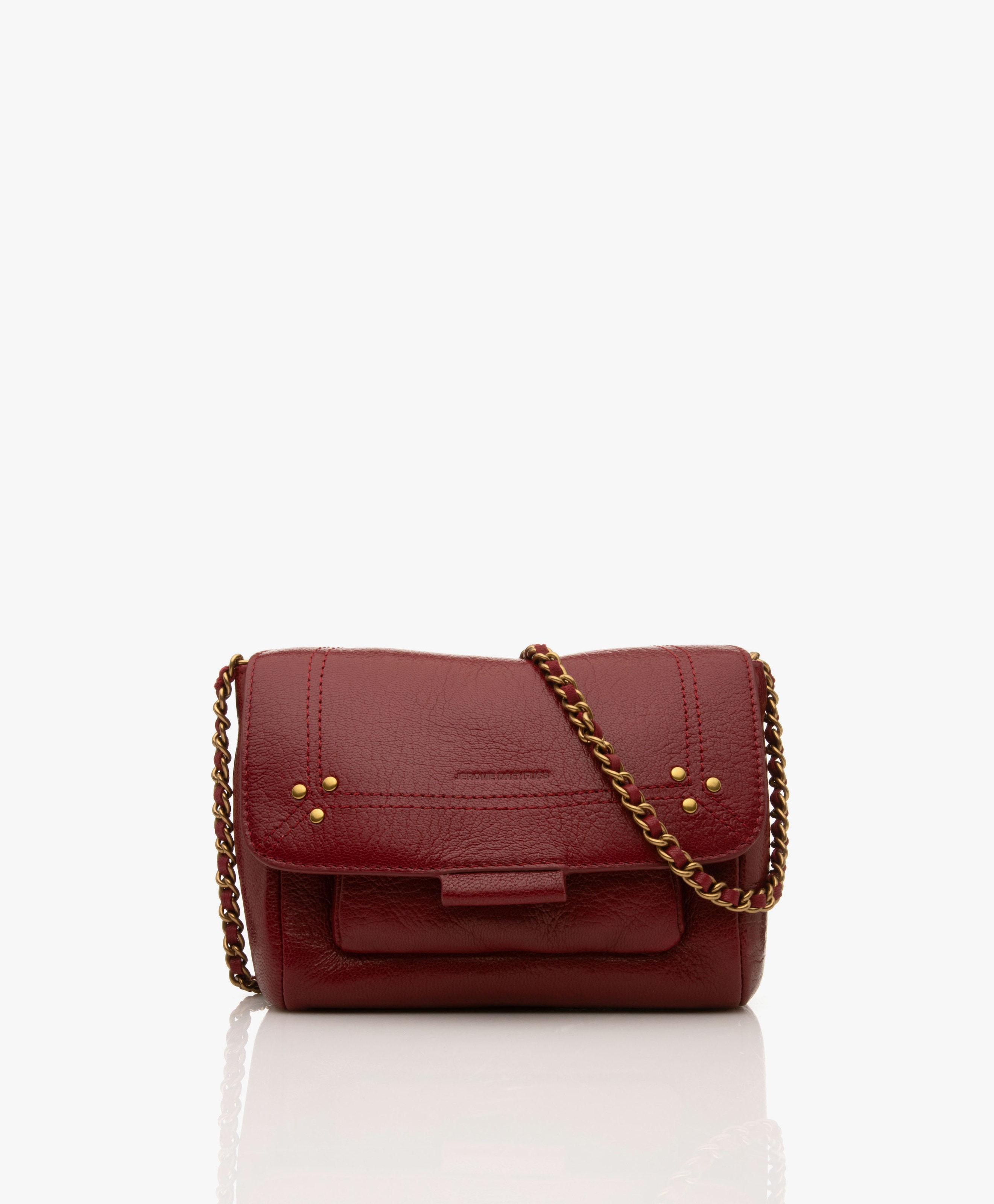 Lulu S Leather Shoulder/Cross-body Bag