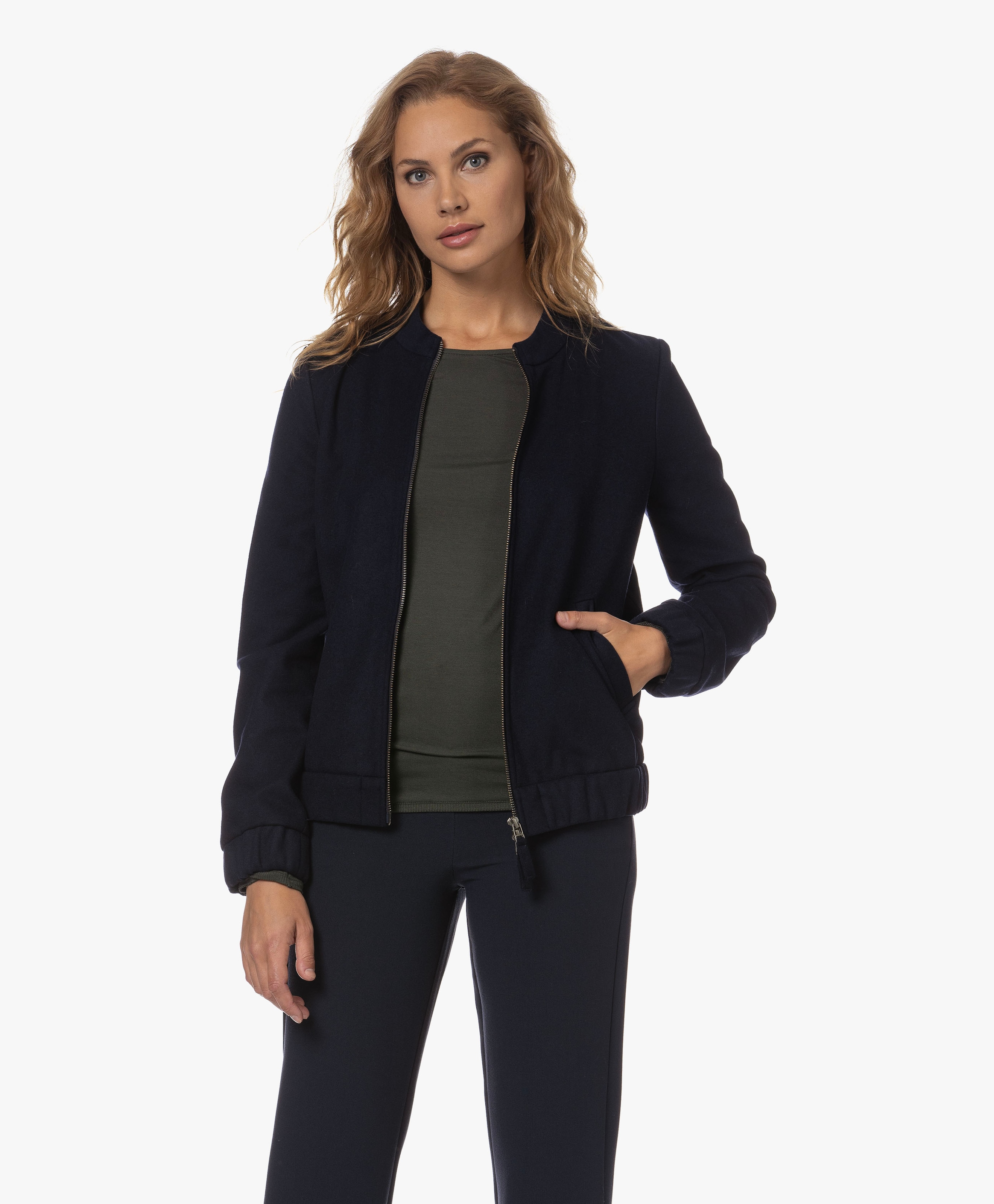 Nova Wool Bomber Jacket