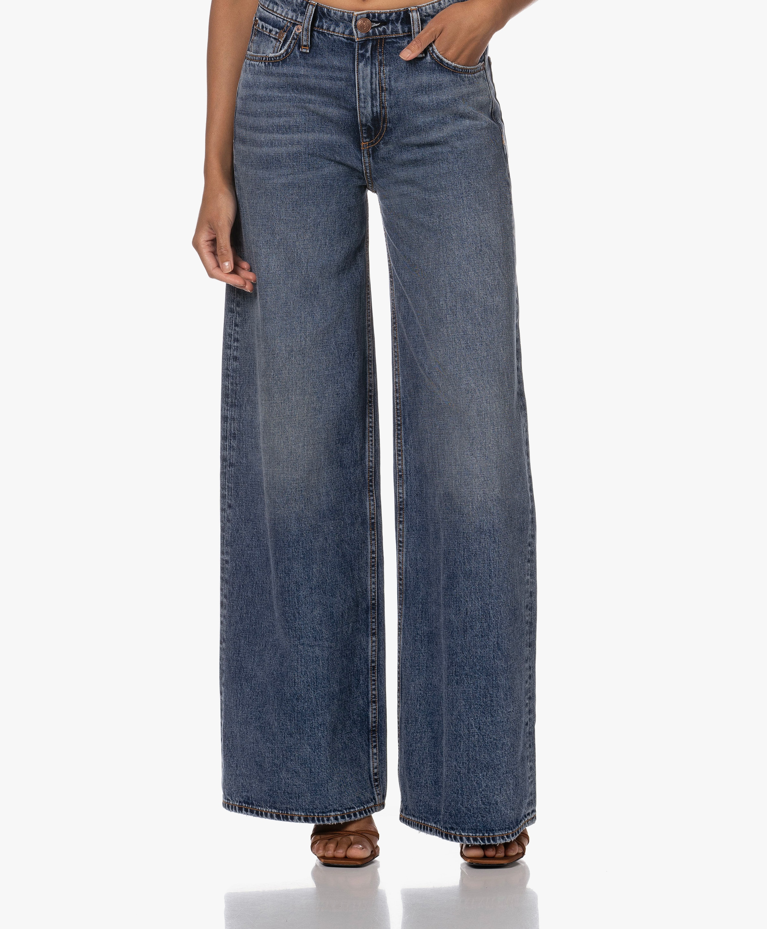 Sofie High-Rise Wide Leg Jeans