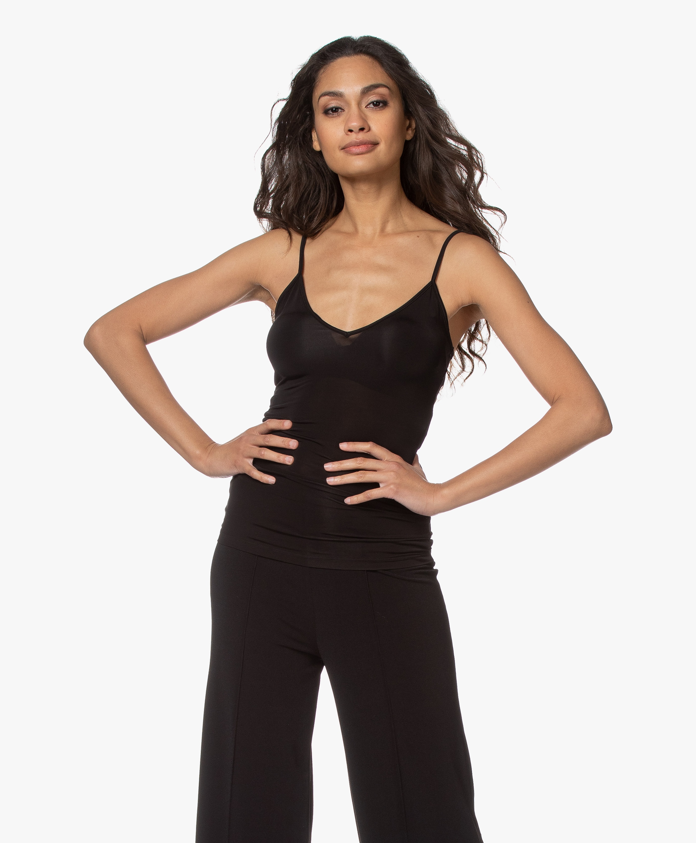 Ziona V-hals Spaghetti Top