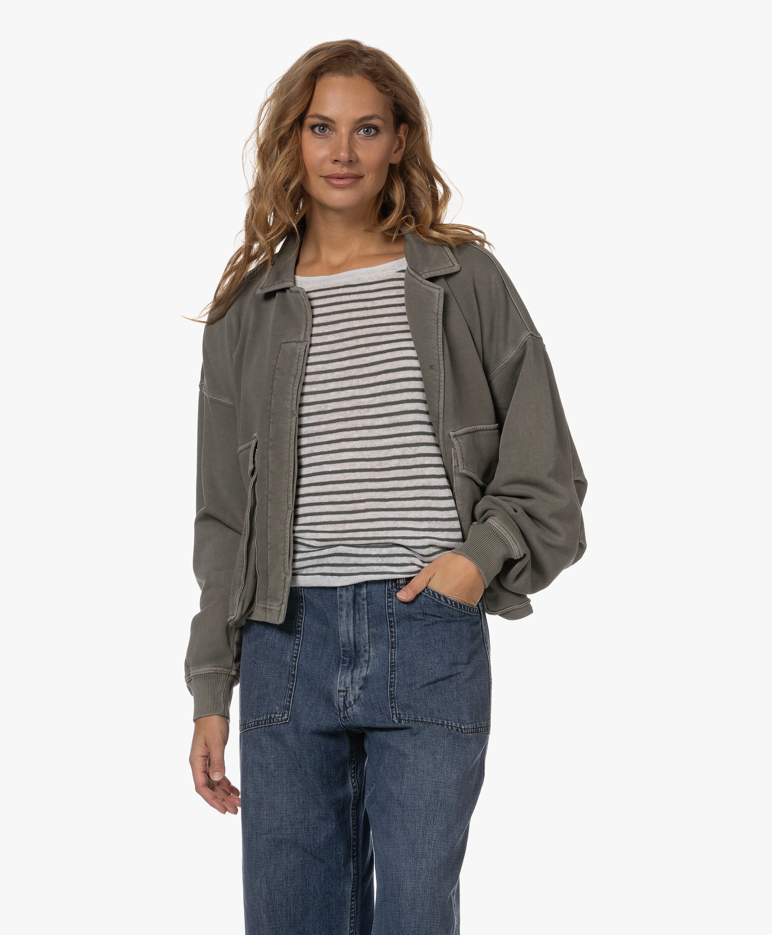 Cotton Soft Felpa Heritage Jacket