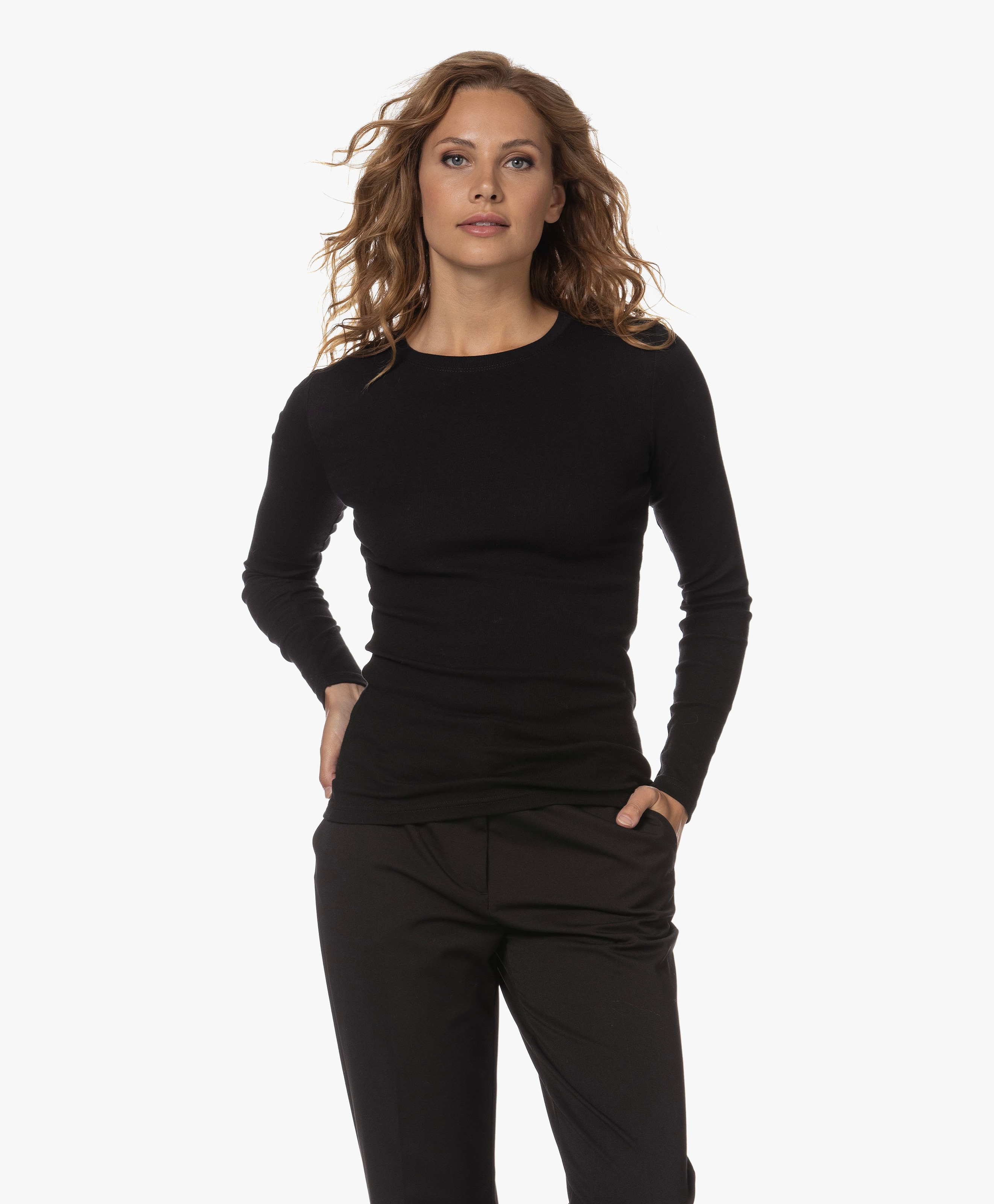 Alexa Rib Jersey Longsleeve