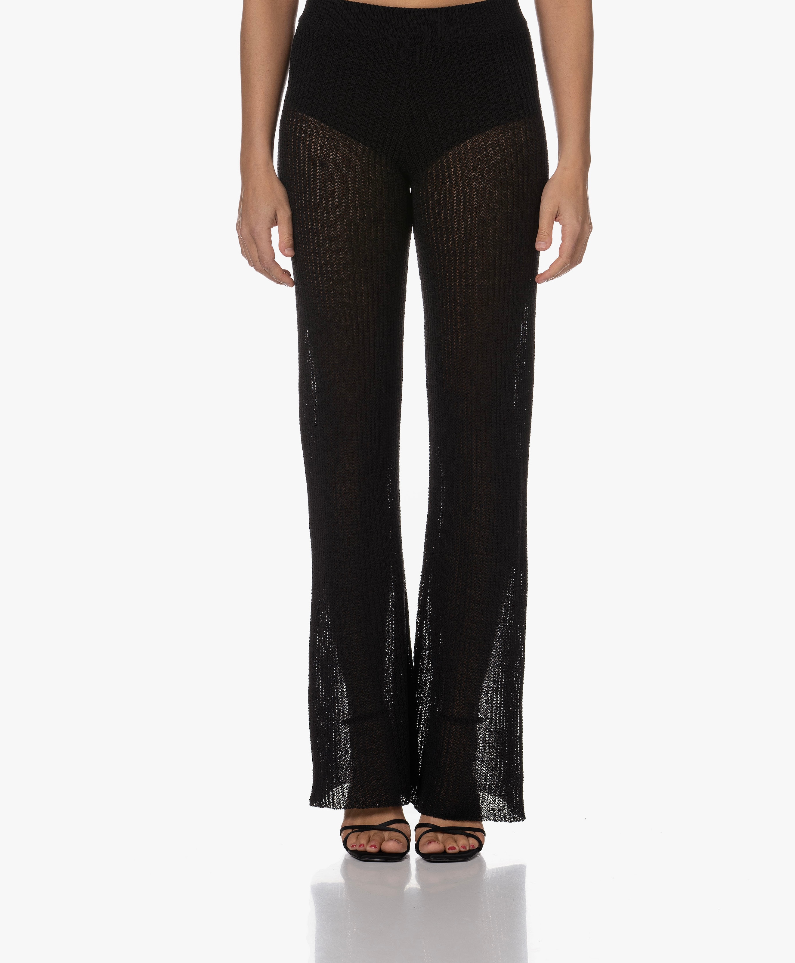 Paula Gebreide Broek See-Through