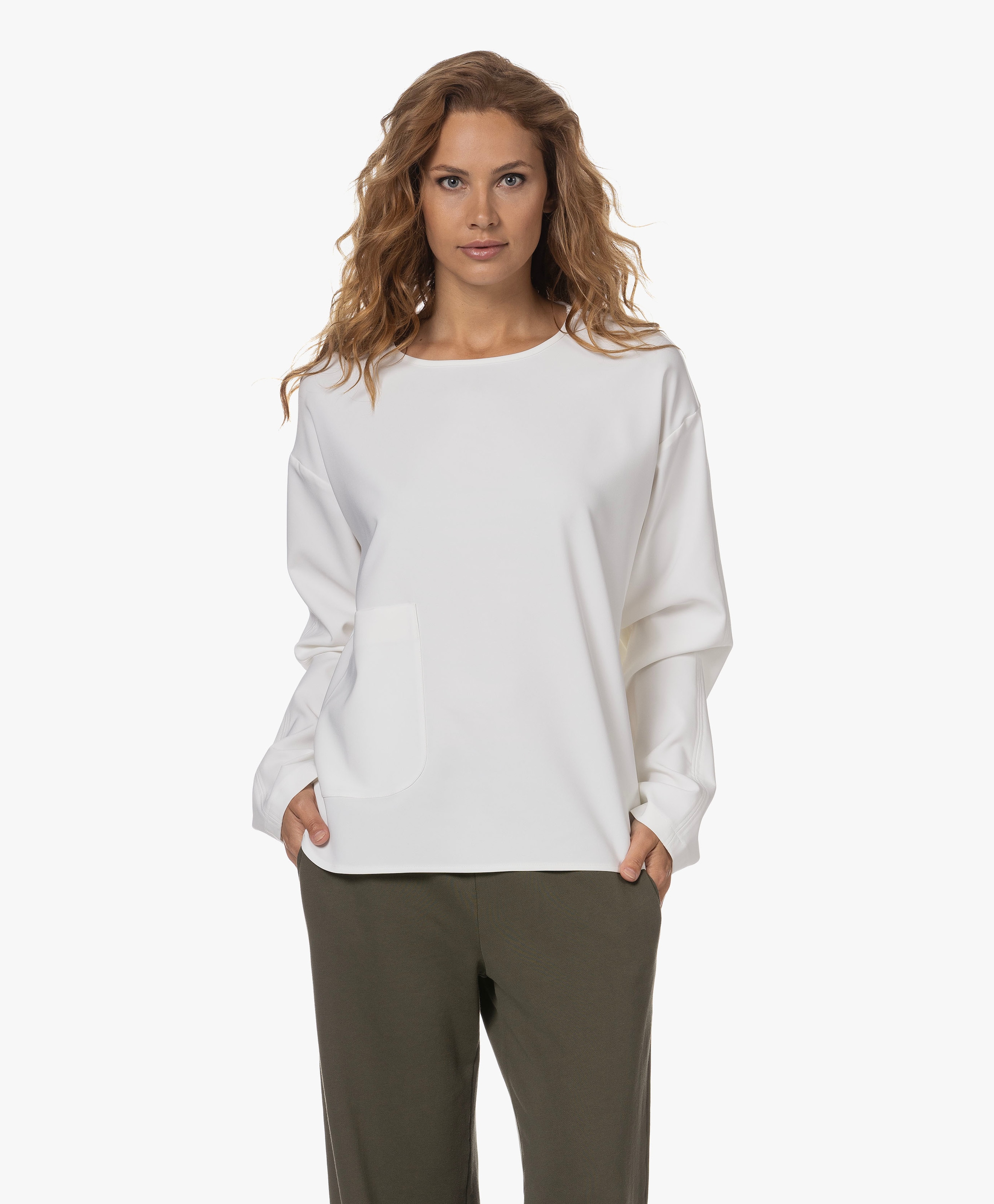 Gin Crêpe Blouse