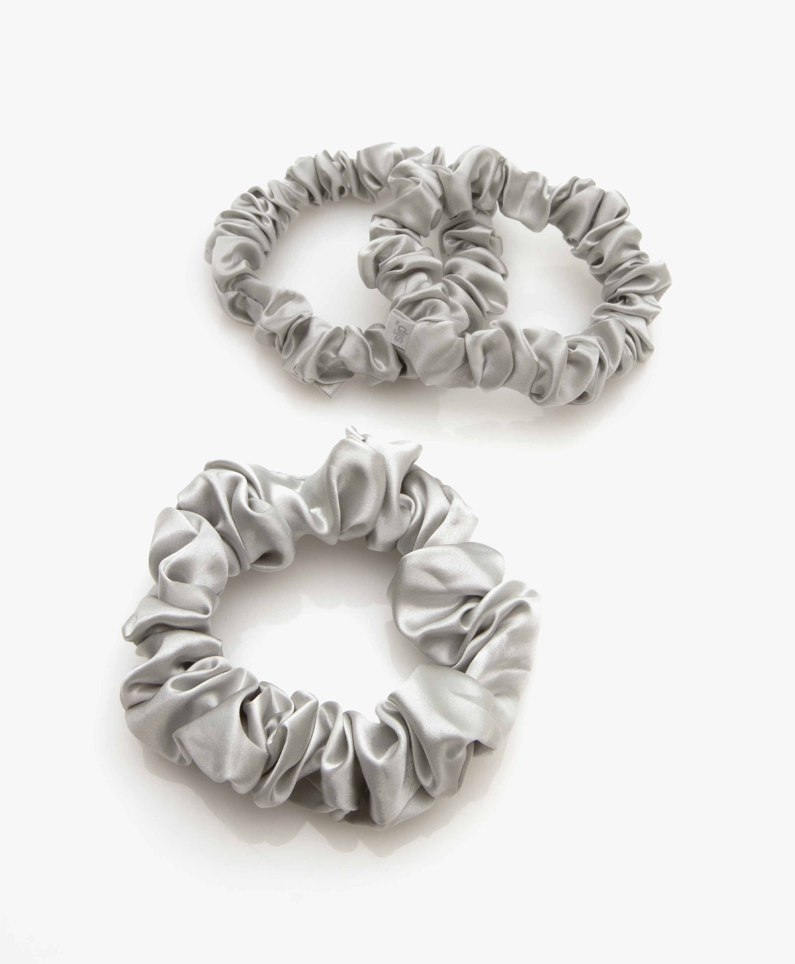 3-pack Midi/Large Zijden Scrunchies