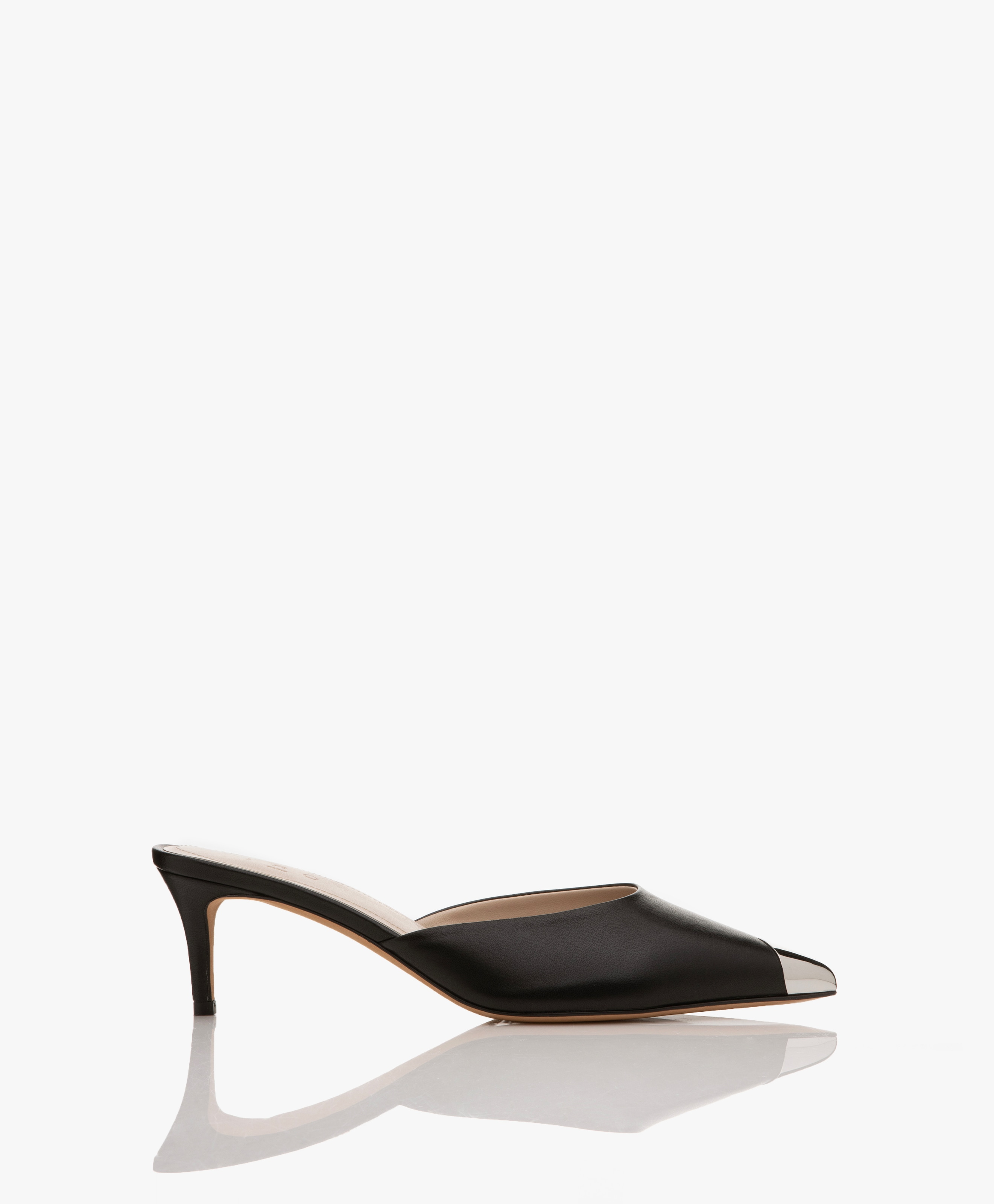 Kaia Metal Toe Queenie Mules