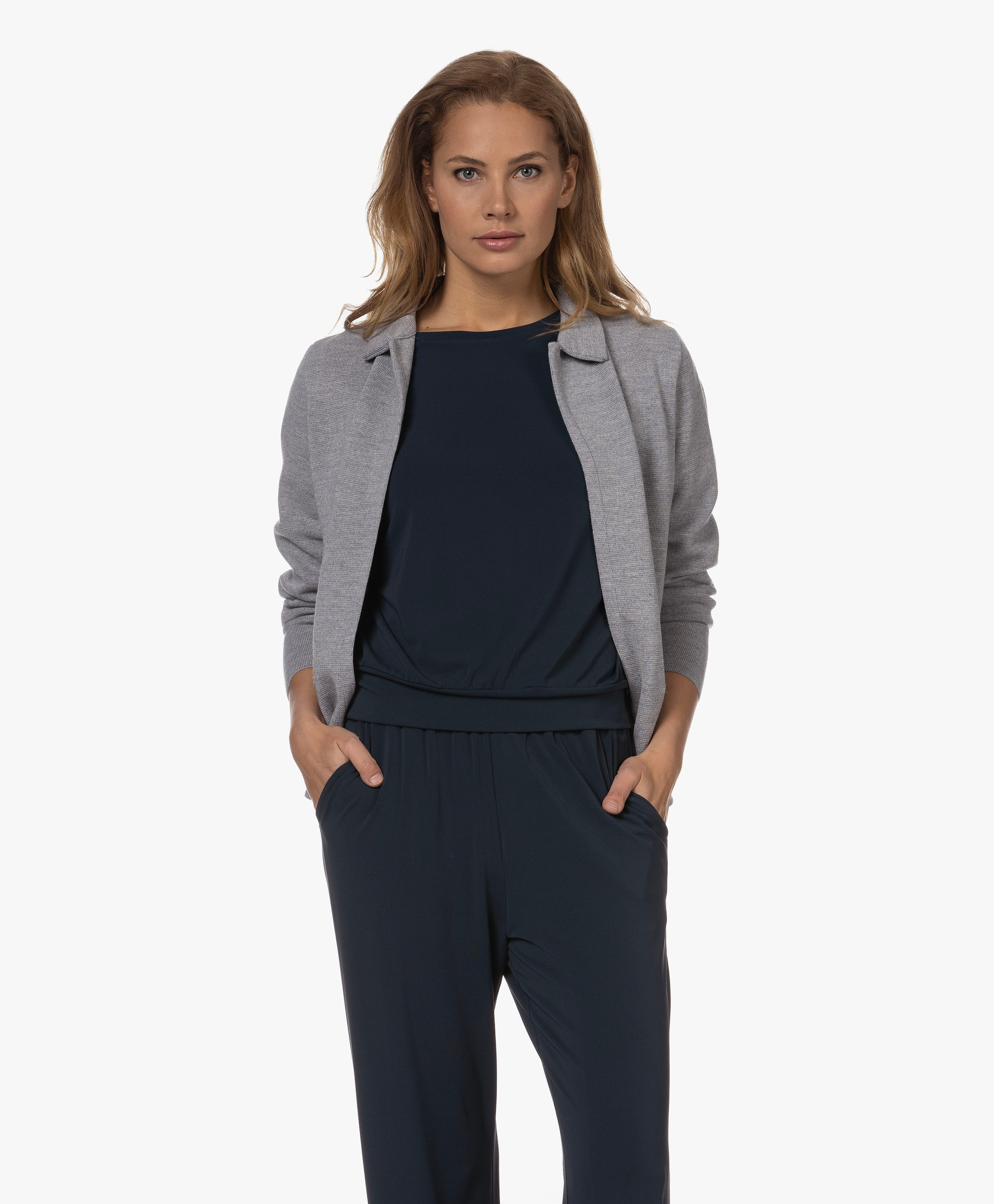 Monet Open Merinowolmix Vest