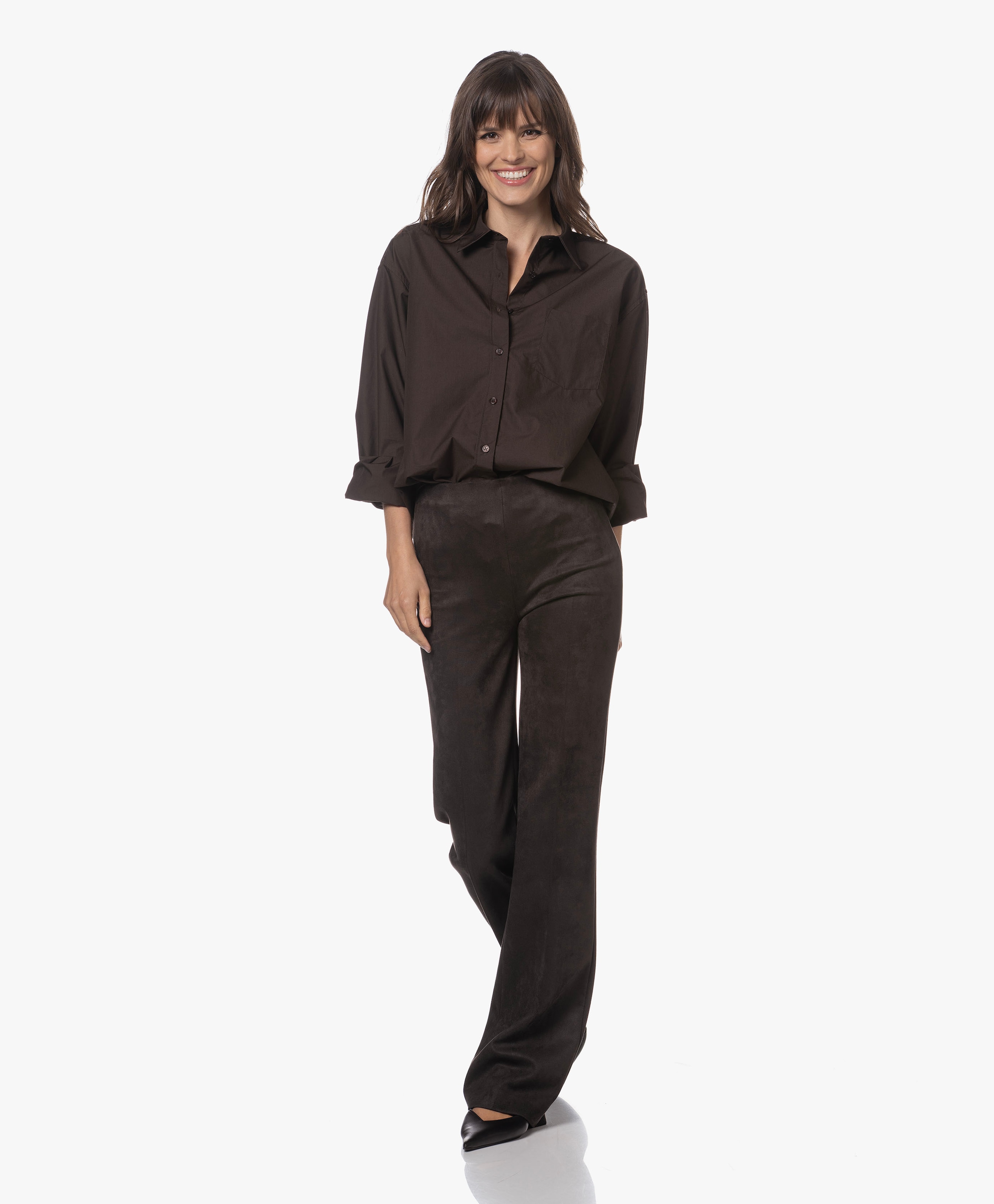 Alive Stretch Suèdine Broek