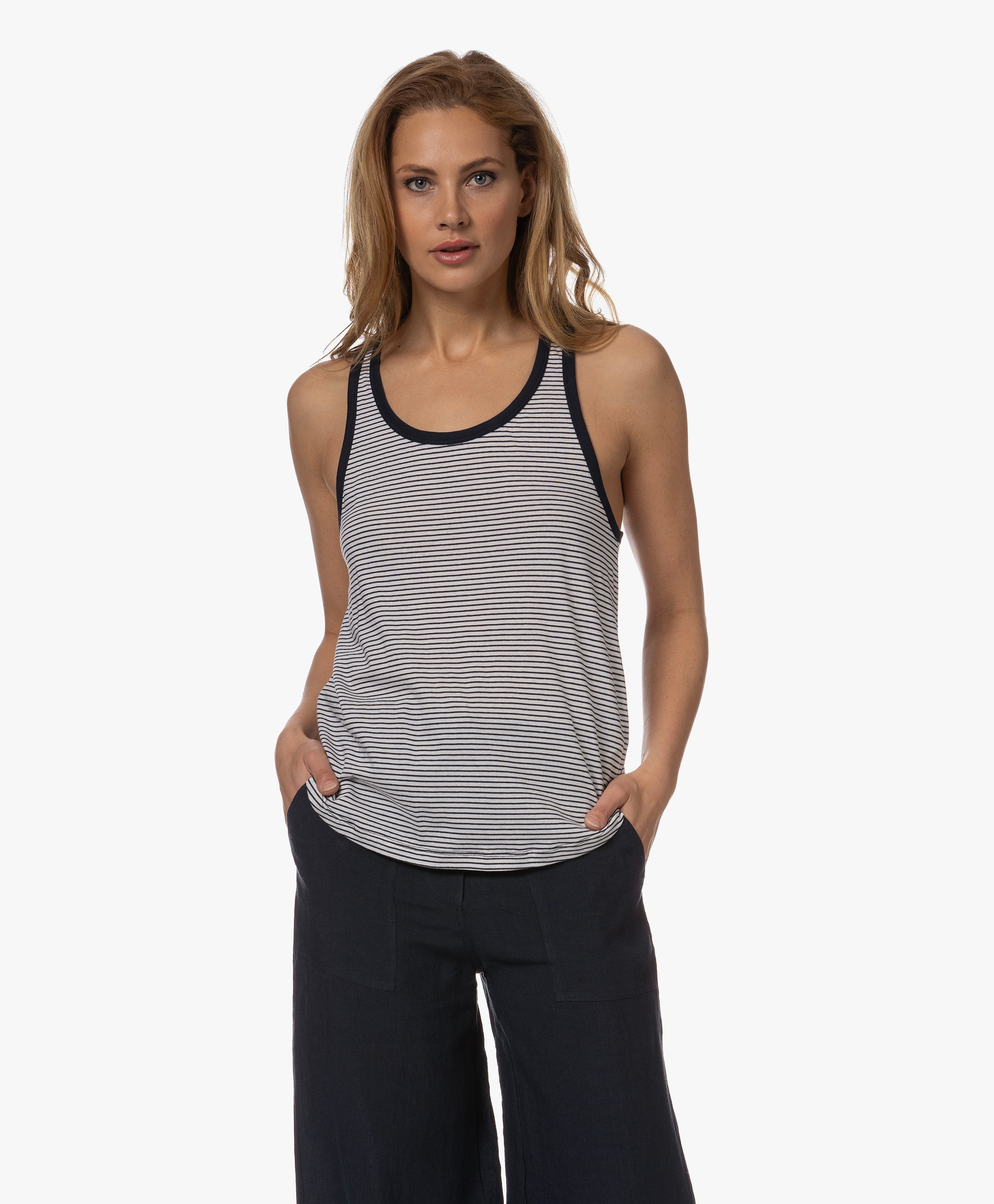 Gestreepte Tanktop