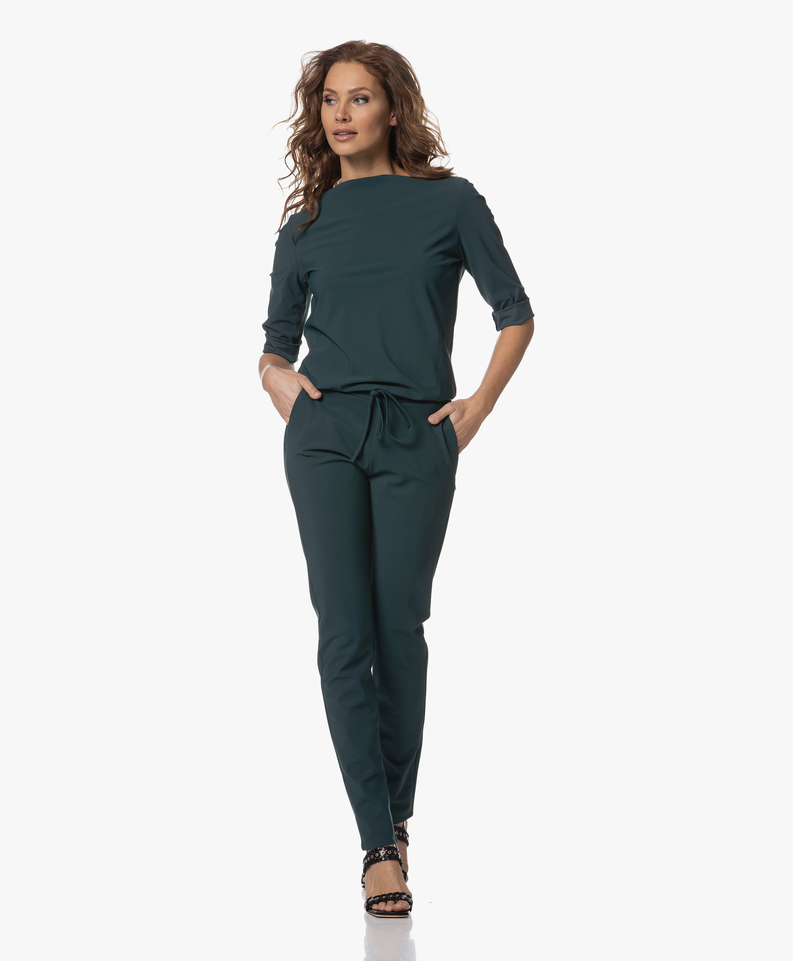 Oeke Tech Jersey Jumpsuit