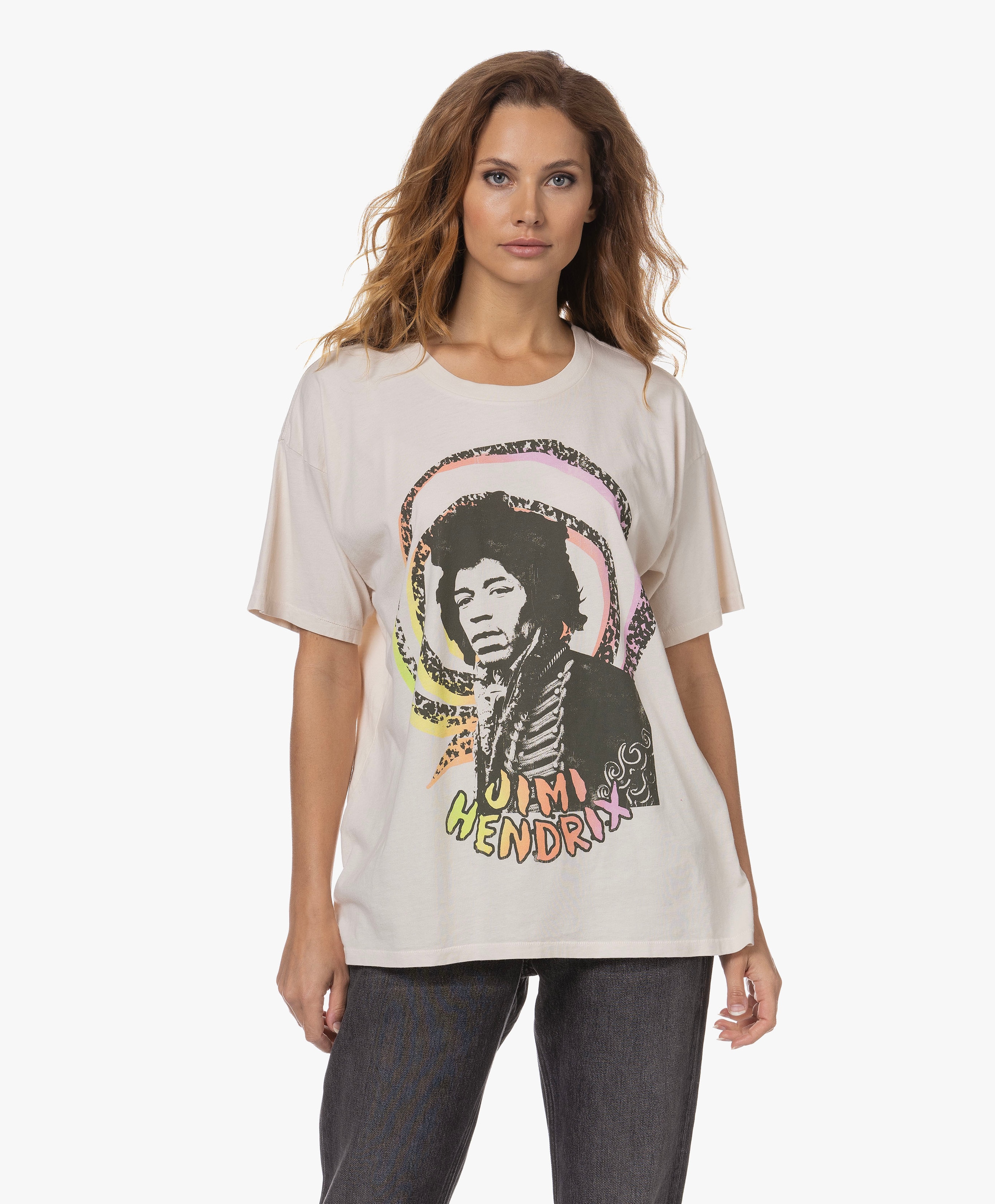 Jimi Hendrix Spiral Merch T-shirt