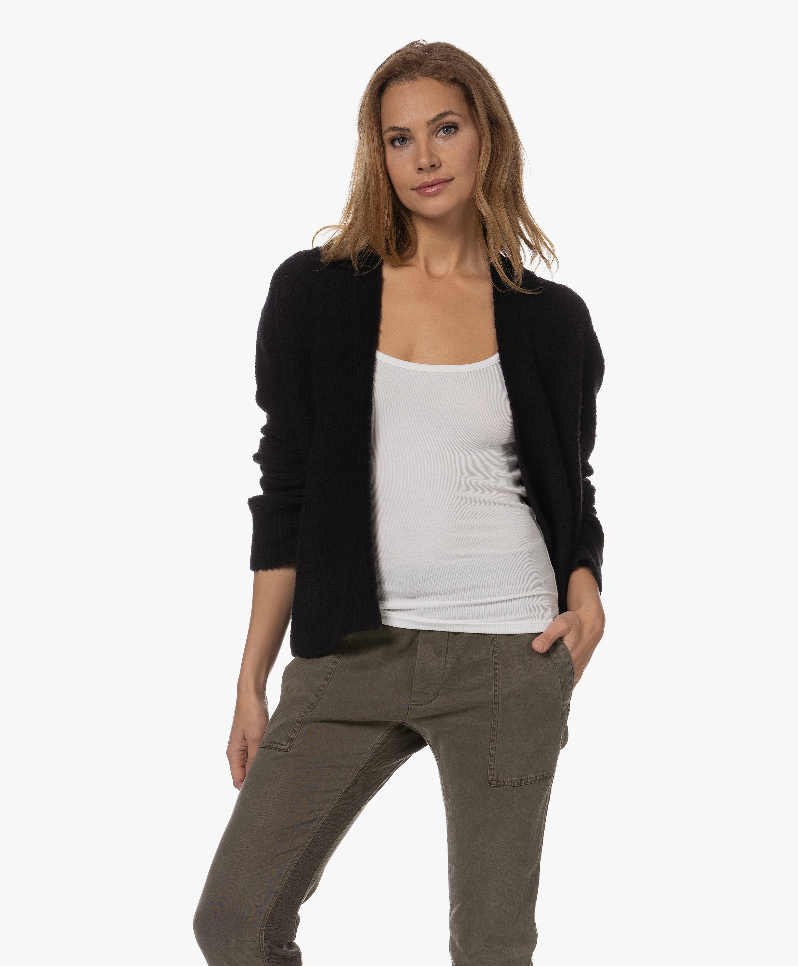 Fluffy Open Vest