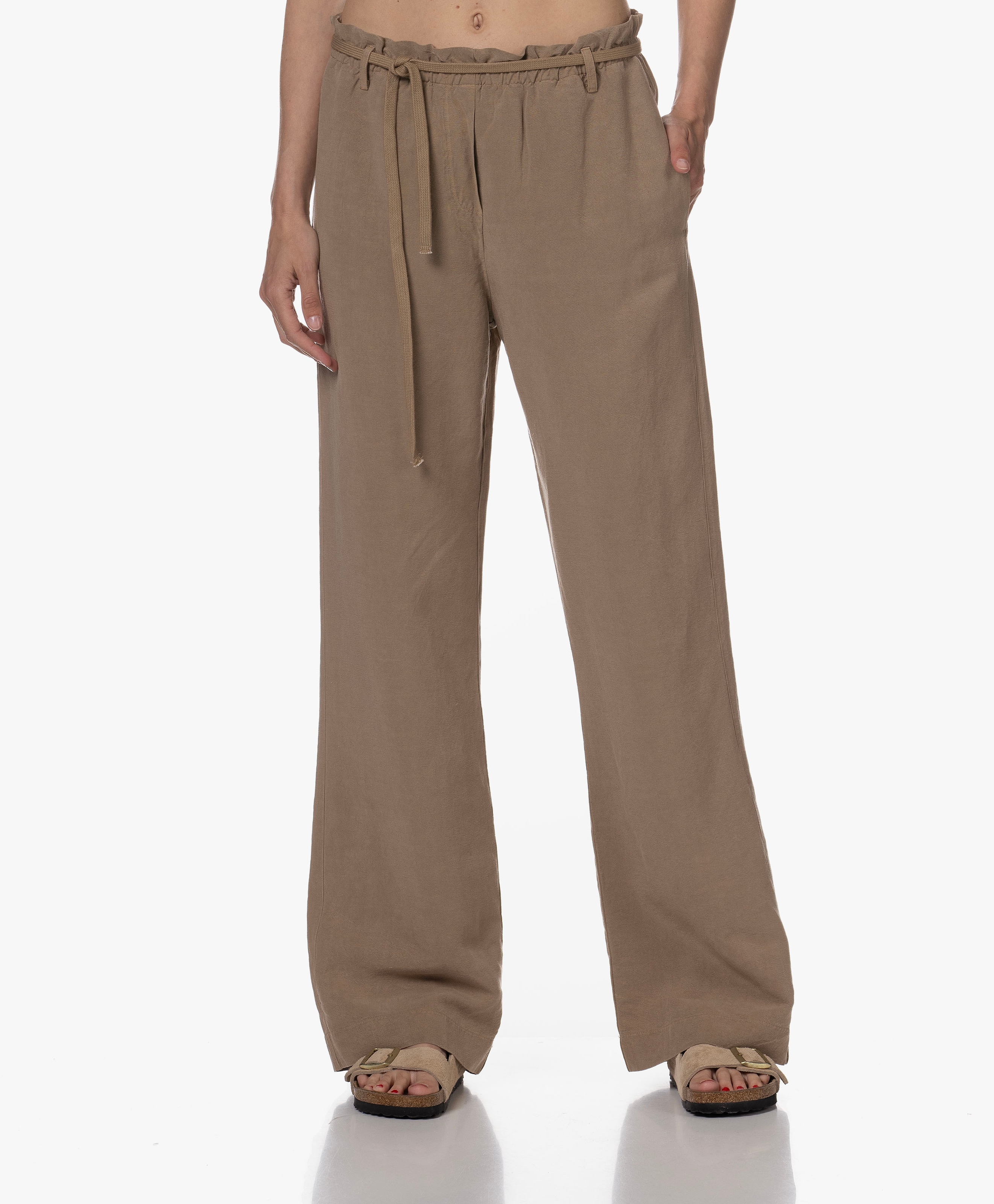 Linnenmix Paperbag Broek