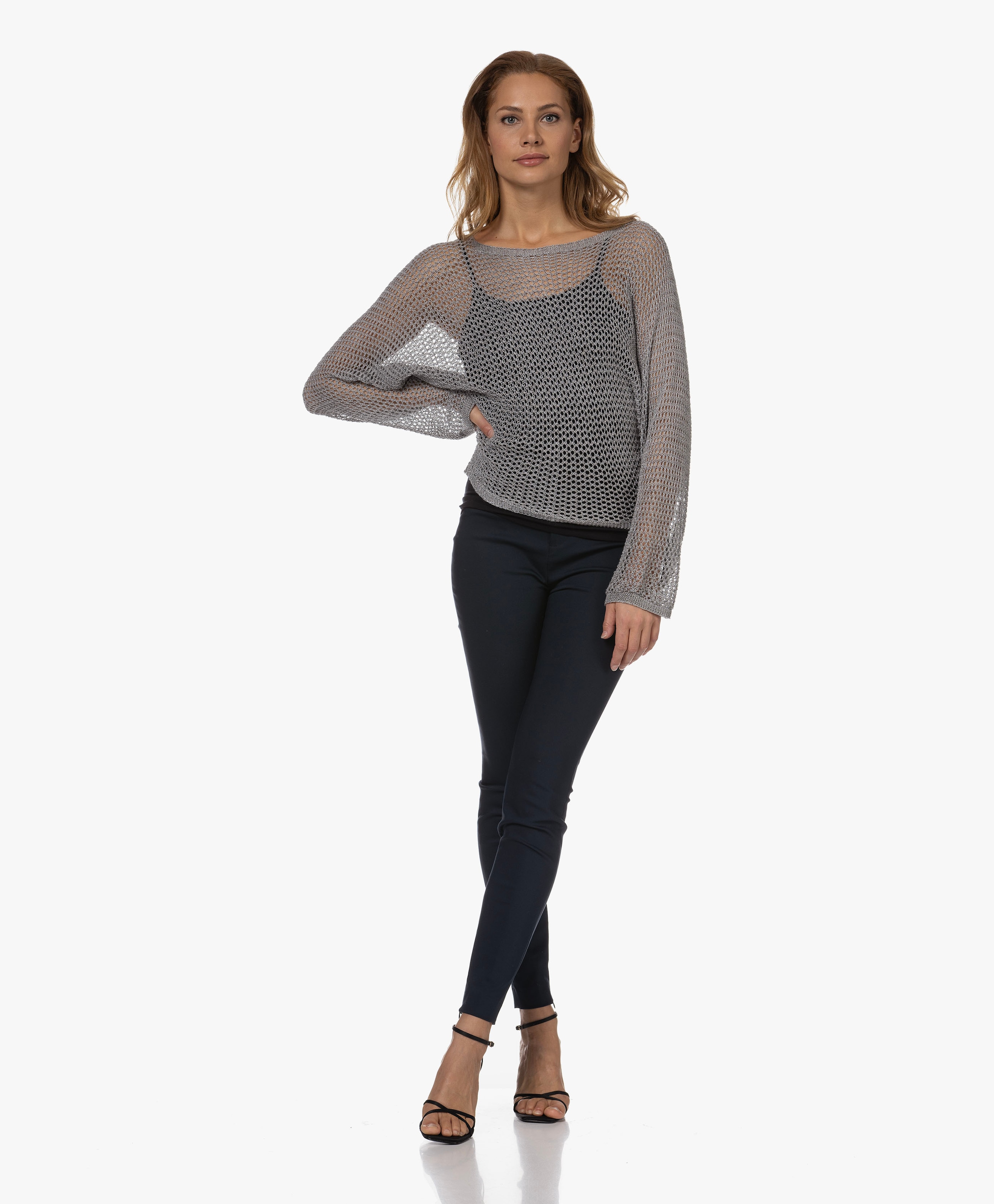 Crochet Mesh Trui