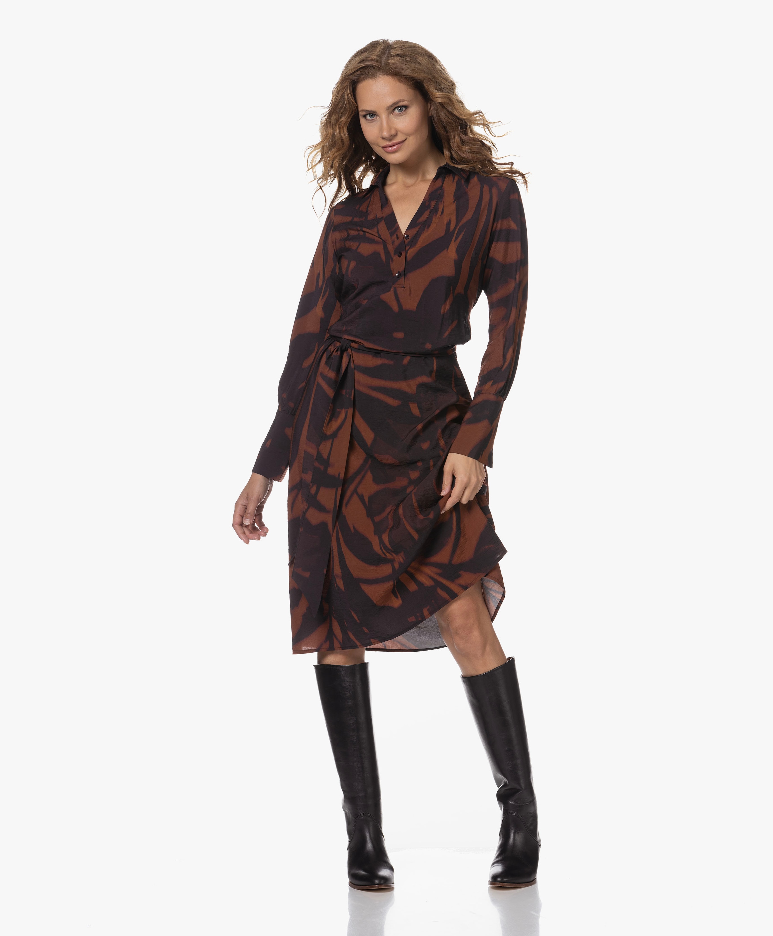 Demi Print Blousejurk