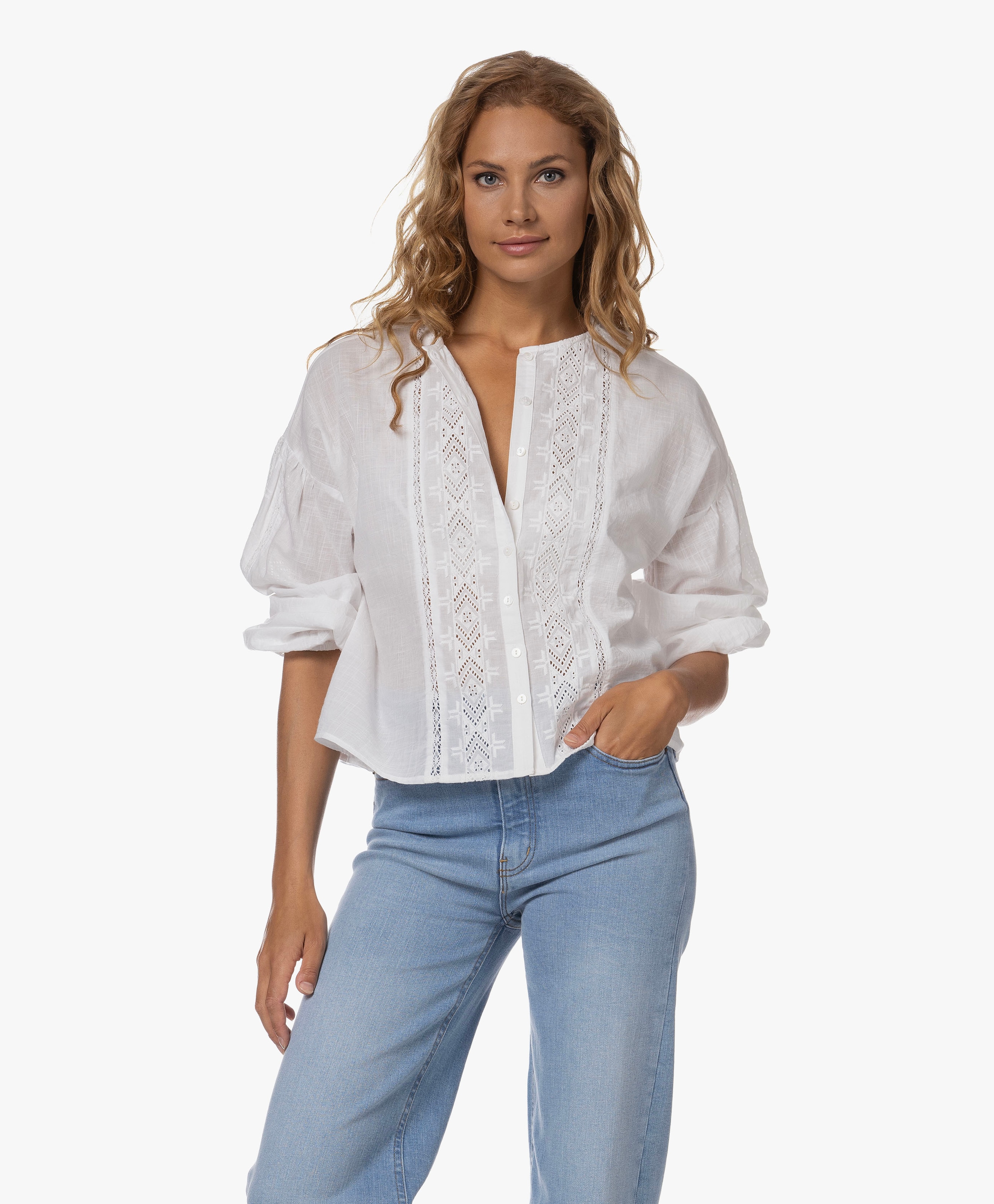 Kate Blouse met Broderie Anglaise