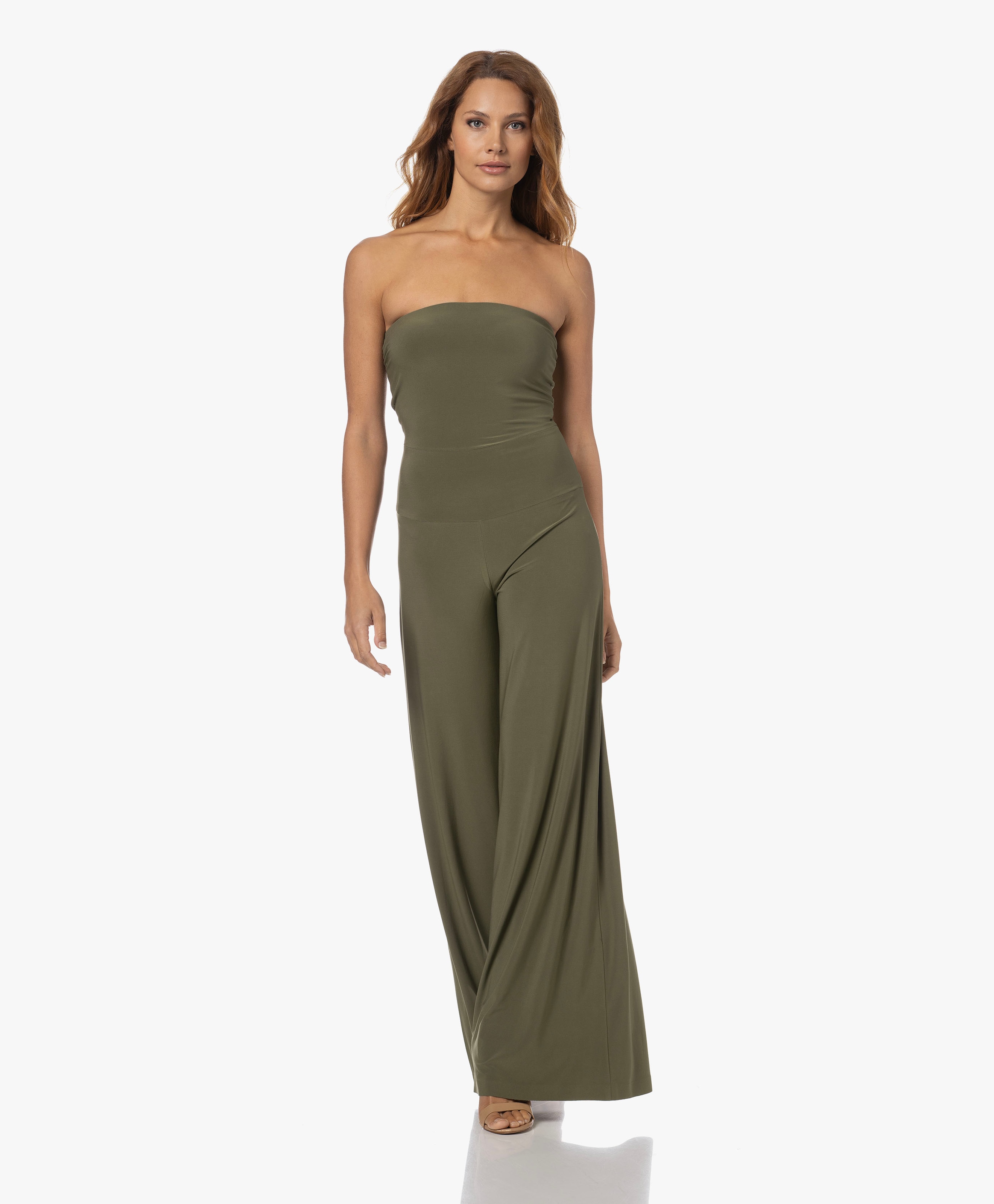 Norma kamali strapless jumpsuit on sale