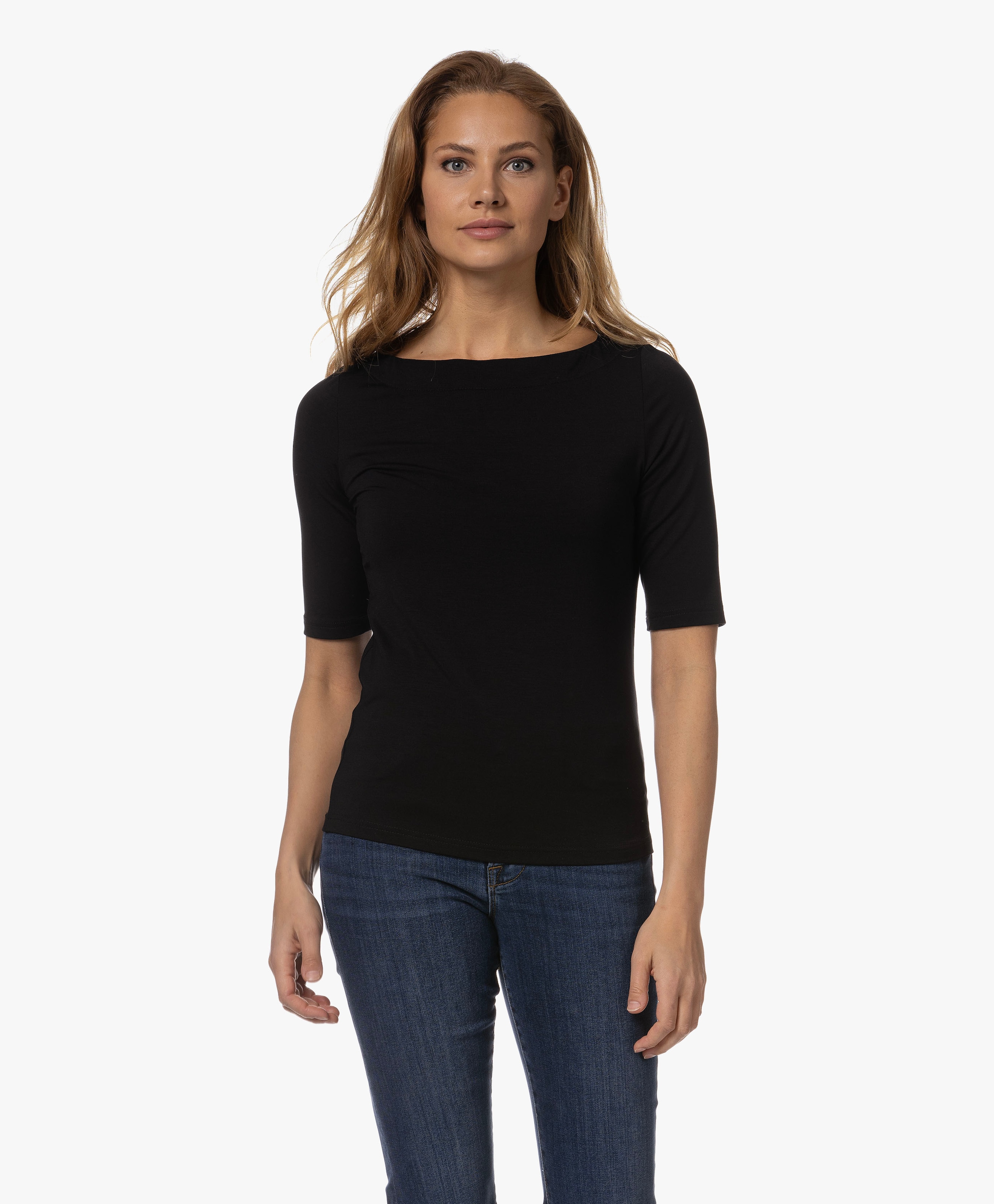 Tencel Boothals T-shirt