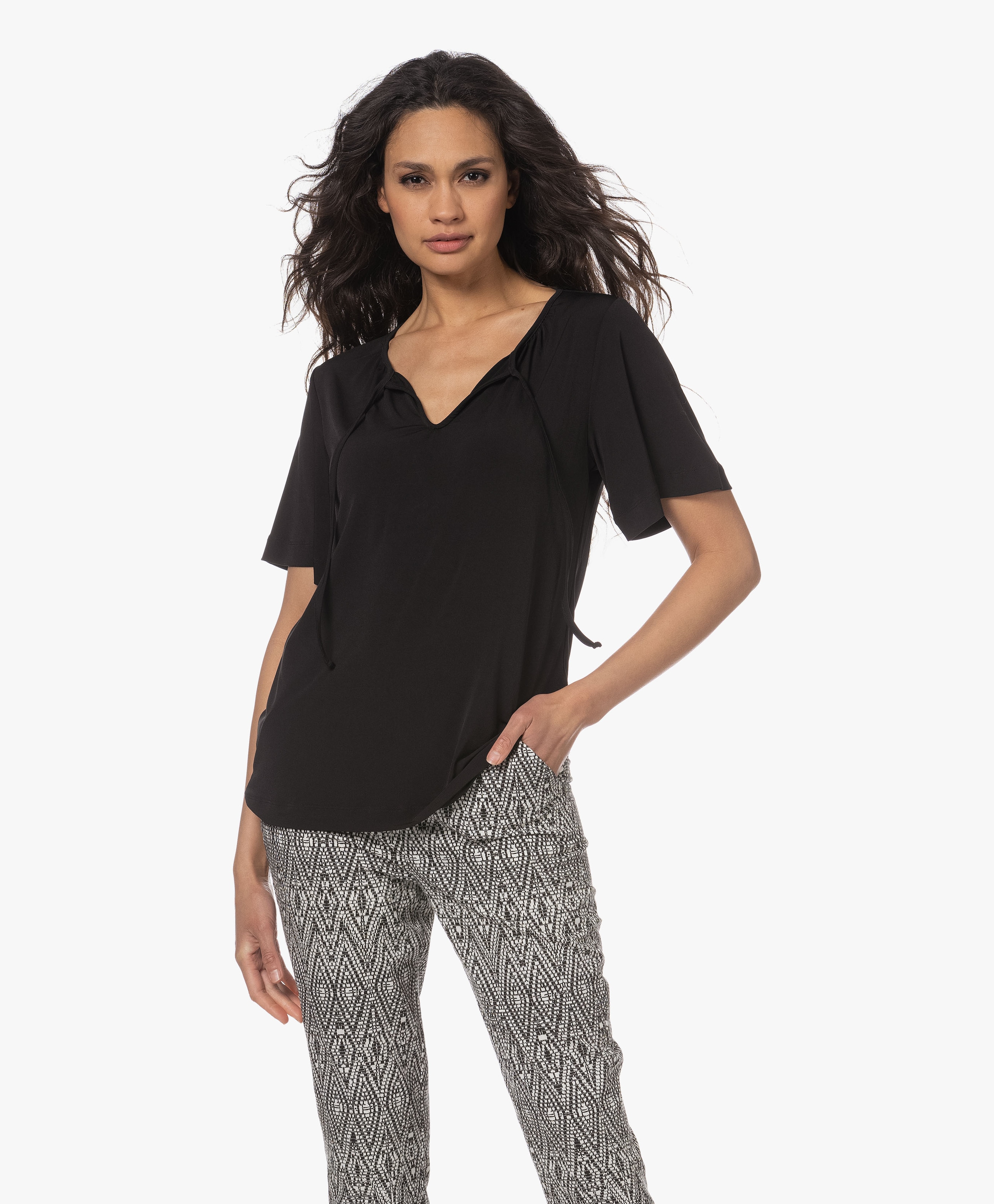 Clasine Tech Jersey Strikhals T-shirt