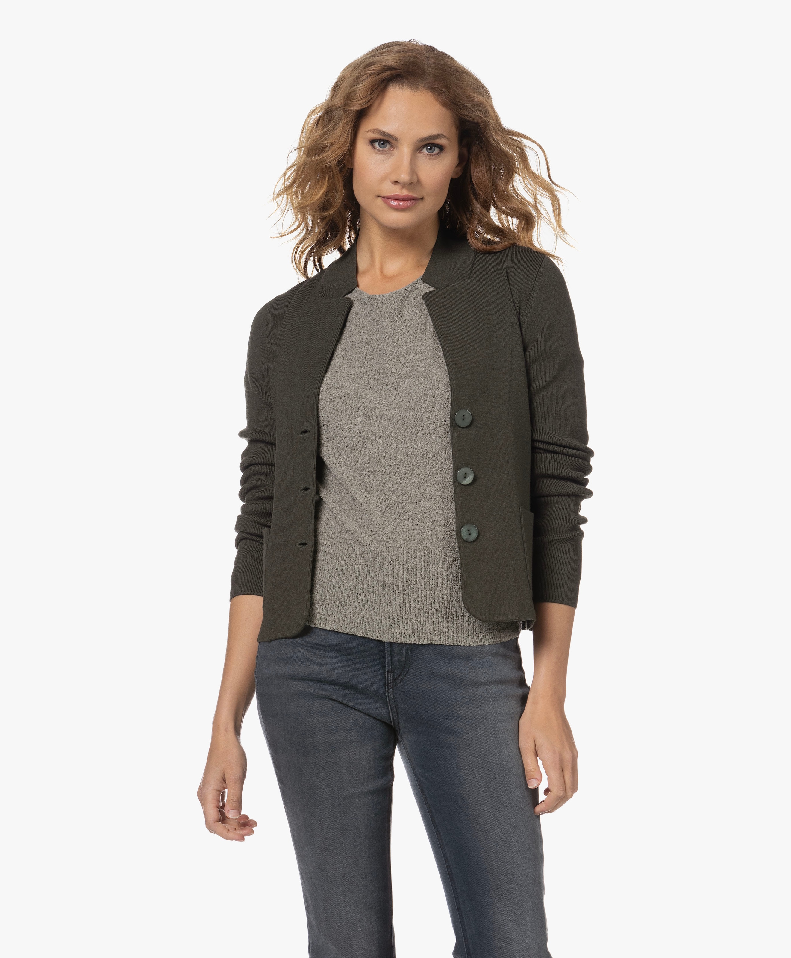 Flores Blazer Cardigan