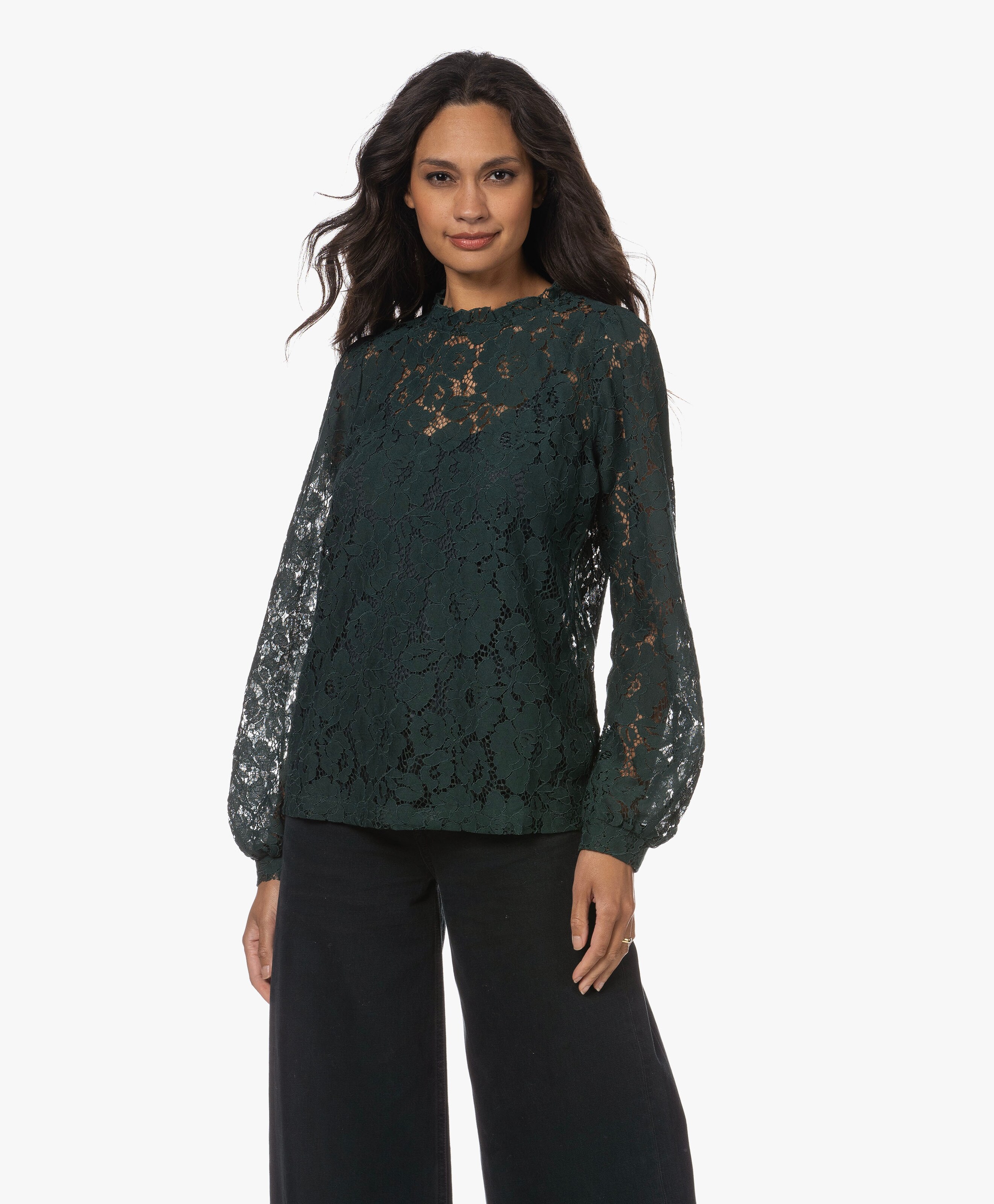 La Marseille Kanten Blouse