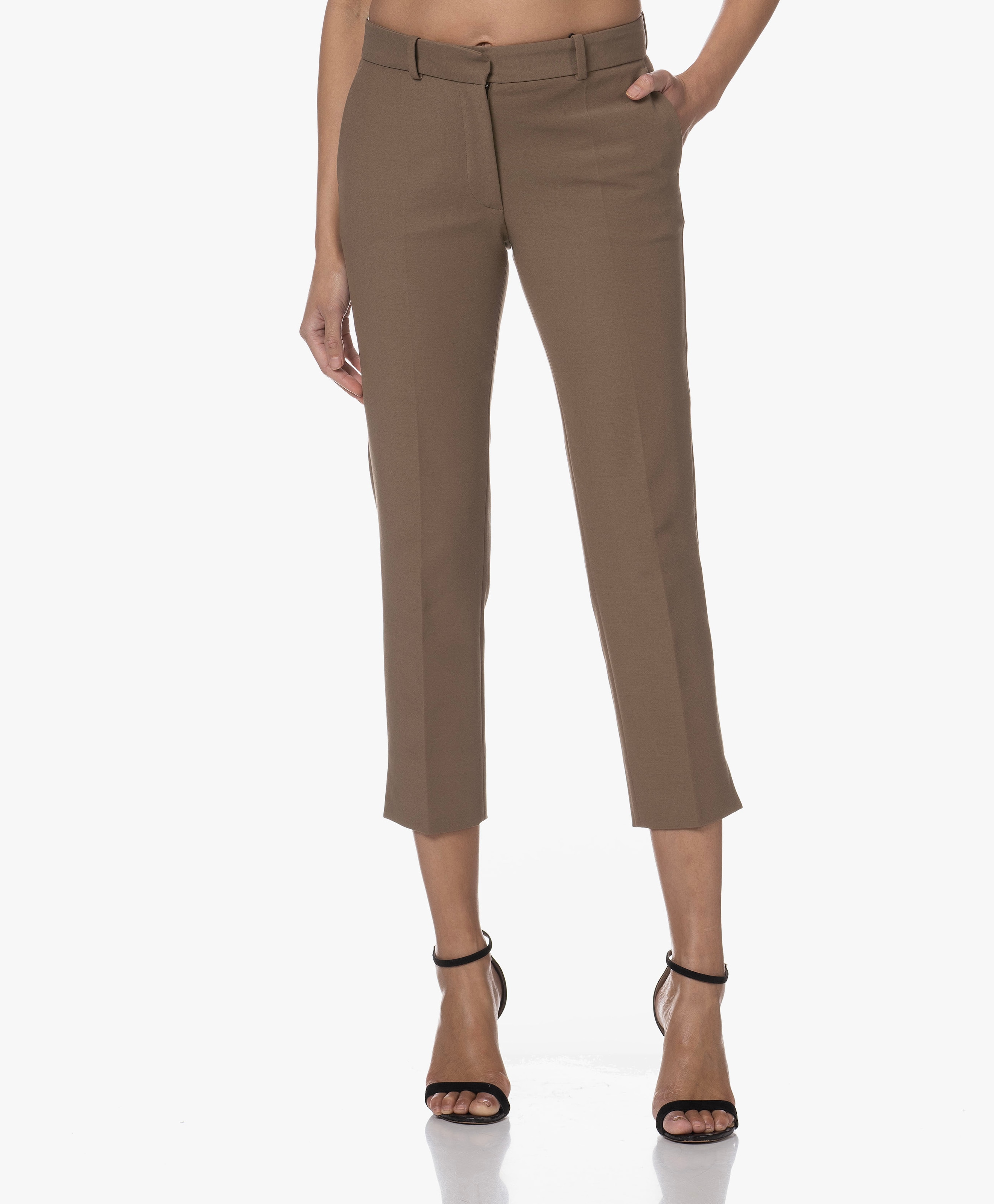 Bing Cropped Stretch Pantalon