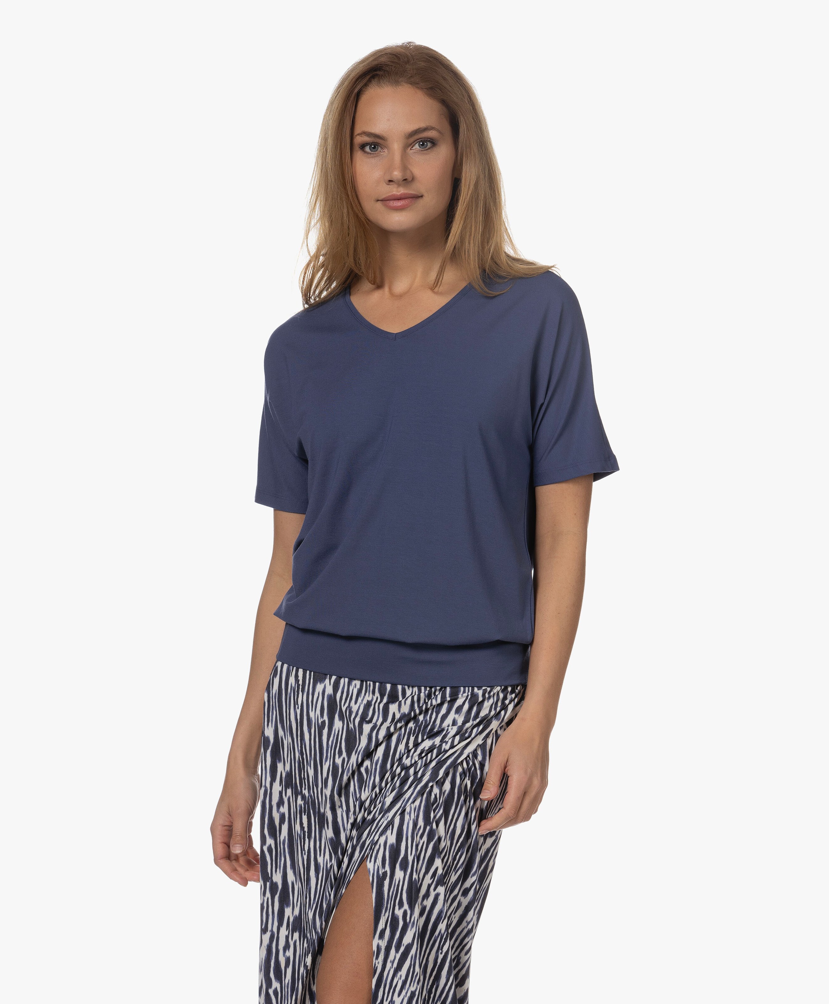 Jennifer V-hals T-shirt