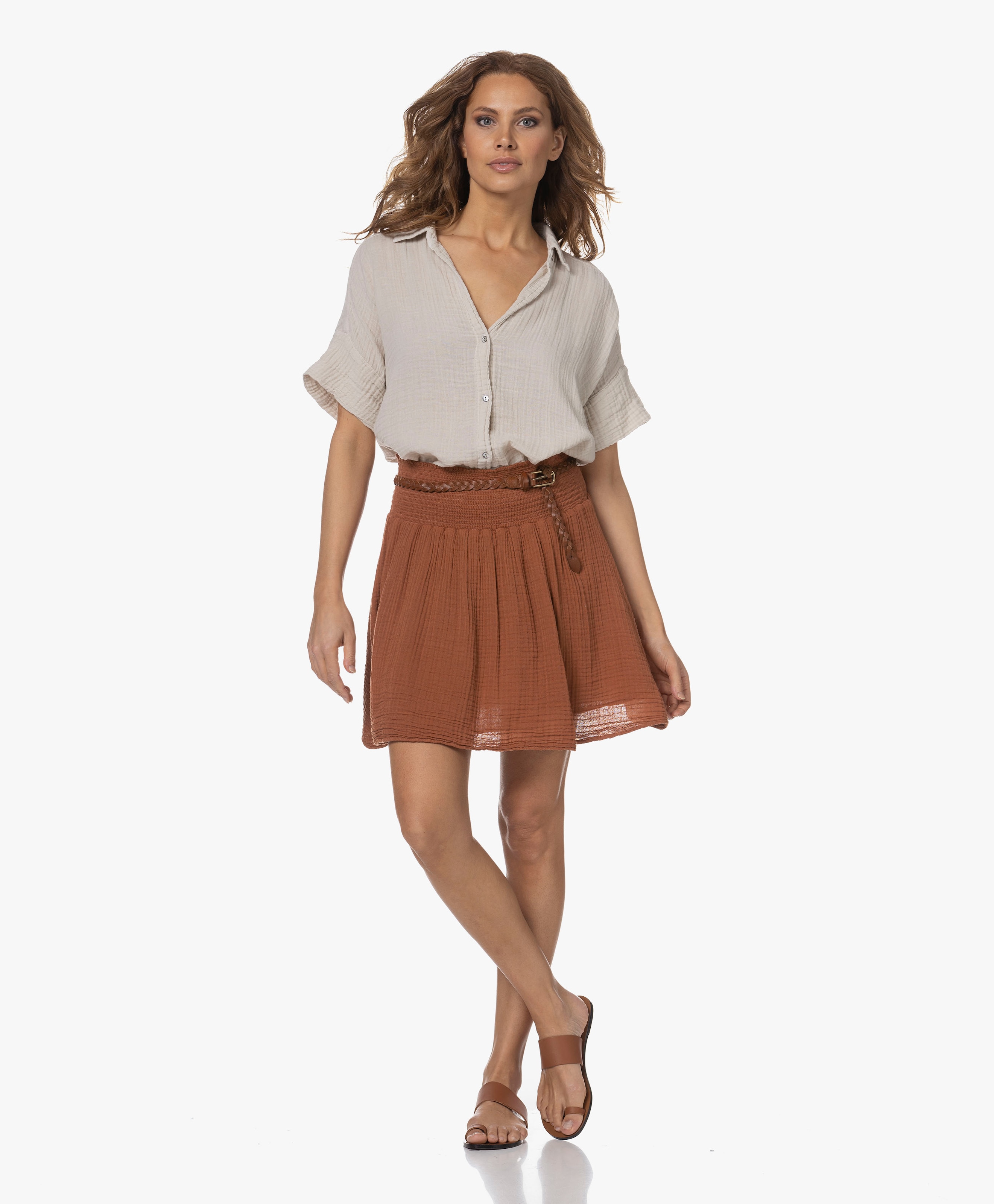 Havana Mousseline Mini Rok