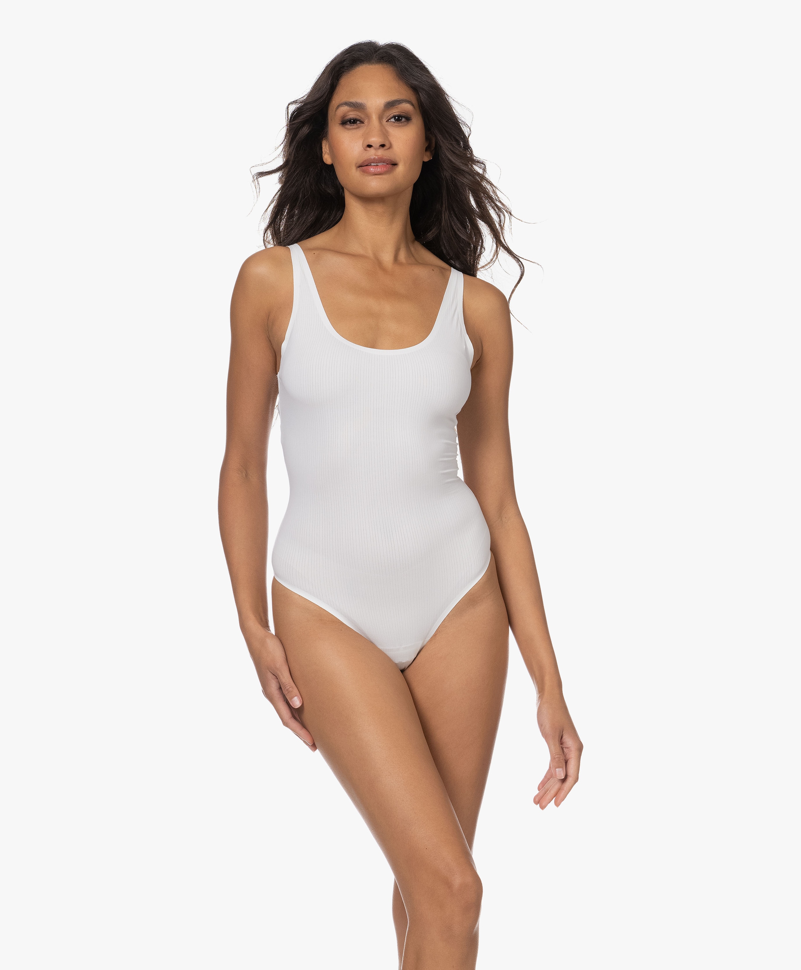 Ribjersey String Body