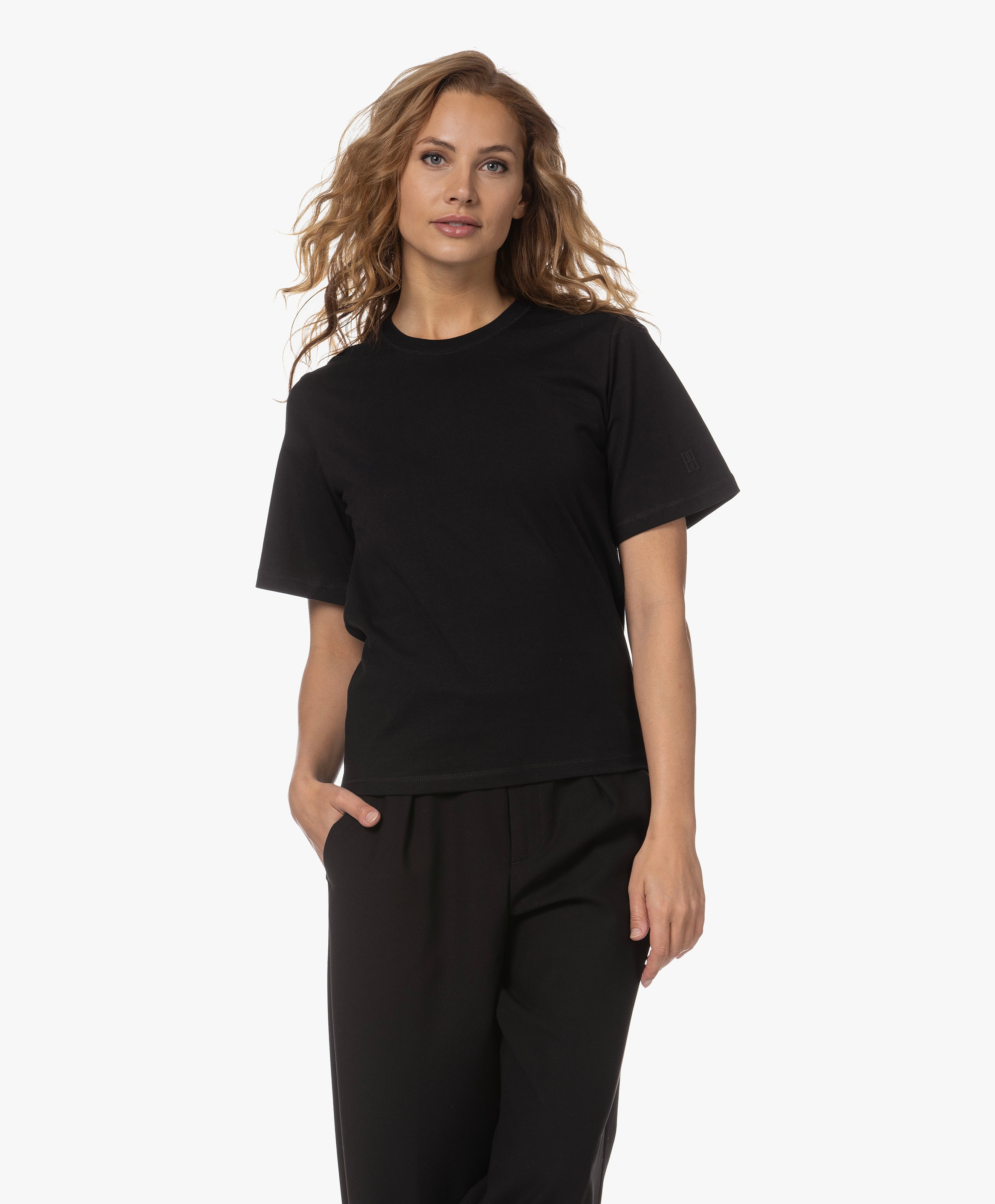 Hedil Boxy Katoenen T-shirt