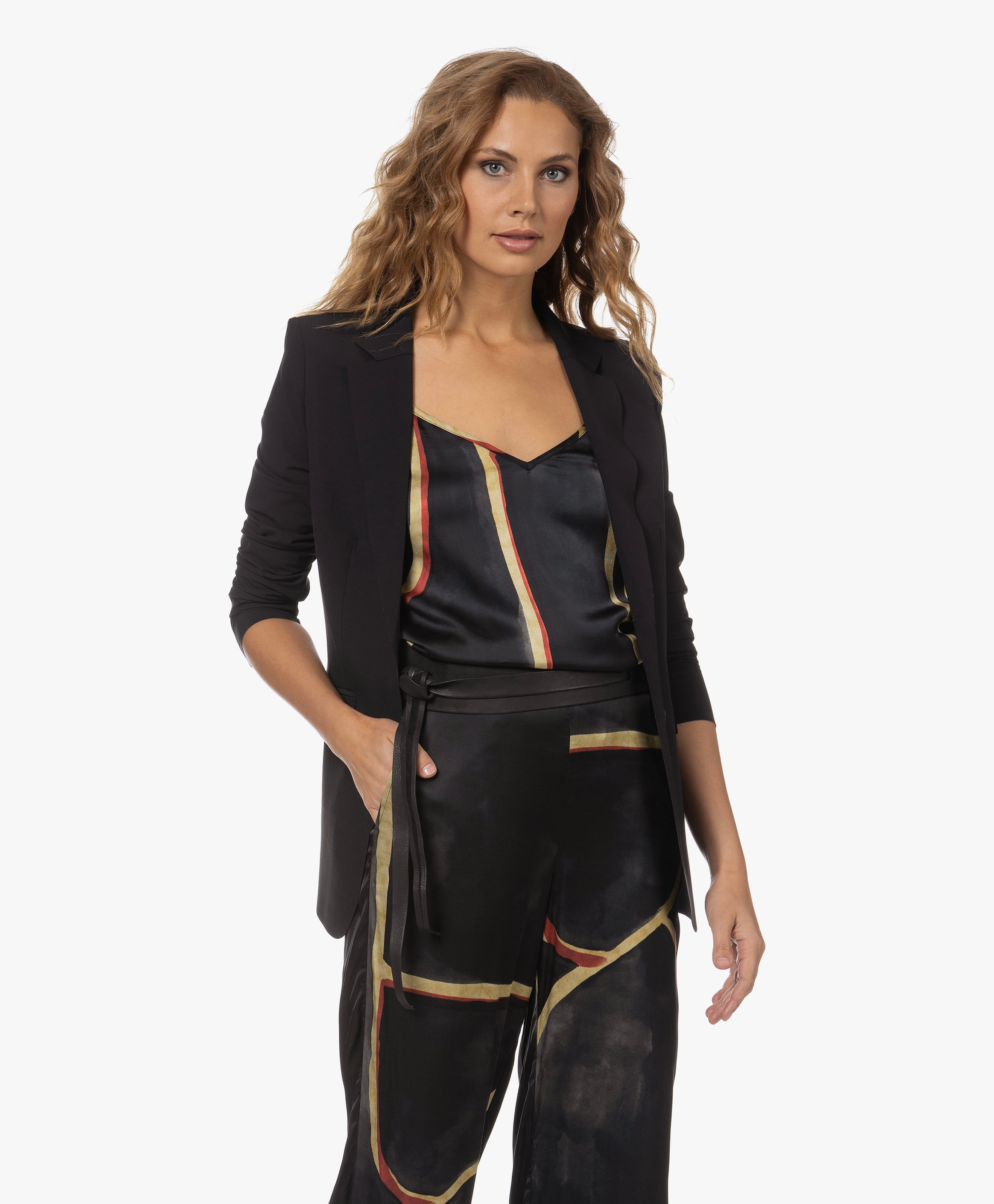 Sayoko Travel Jersey Blazer