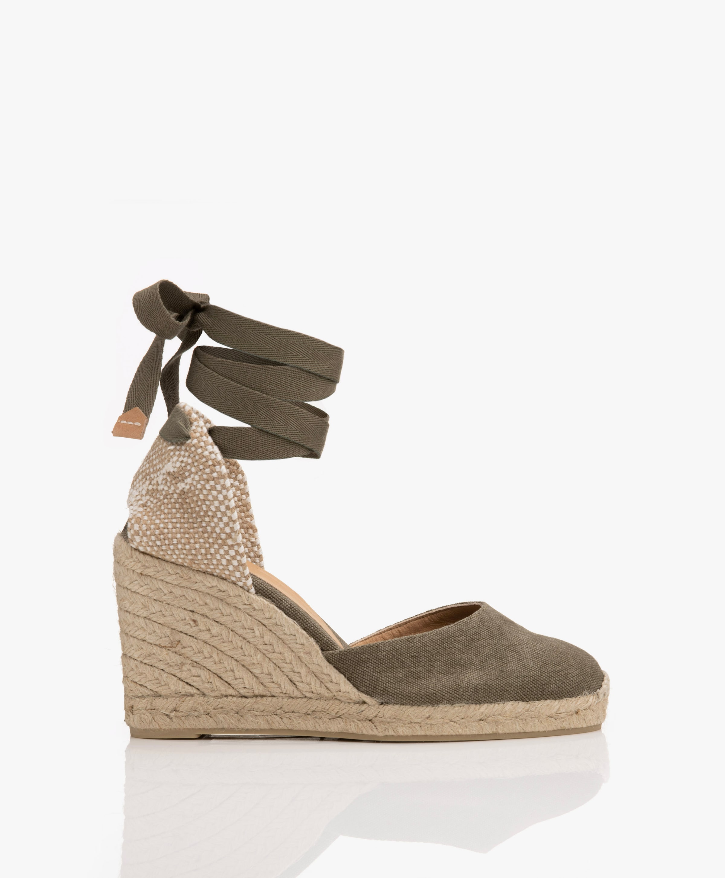 Carina Canvas Wedge Espadrilles