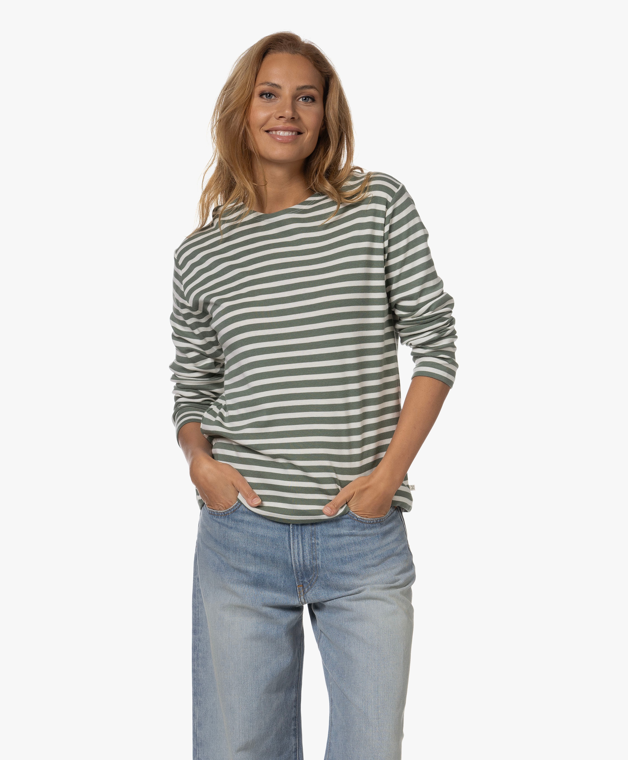 Gestreepte Modalmix Longsleeve