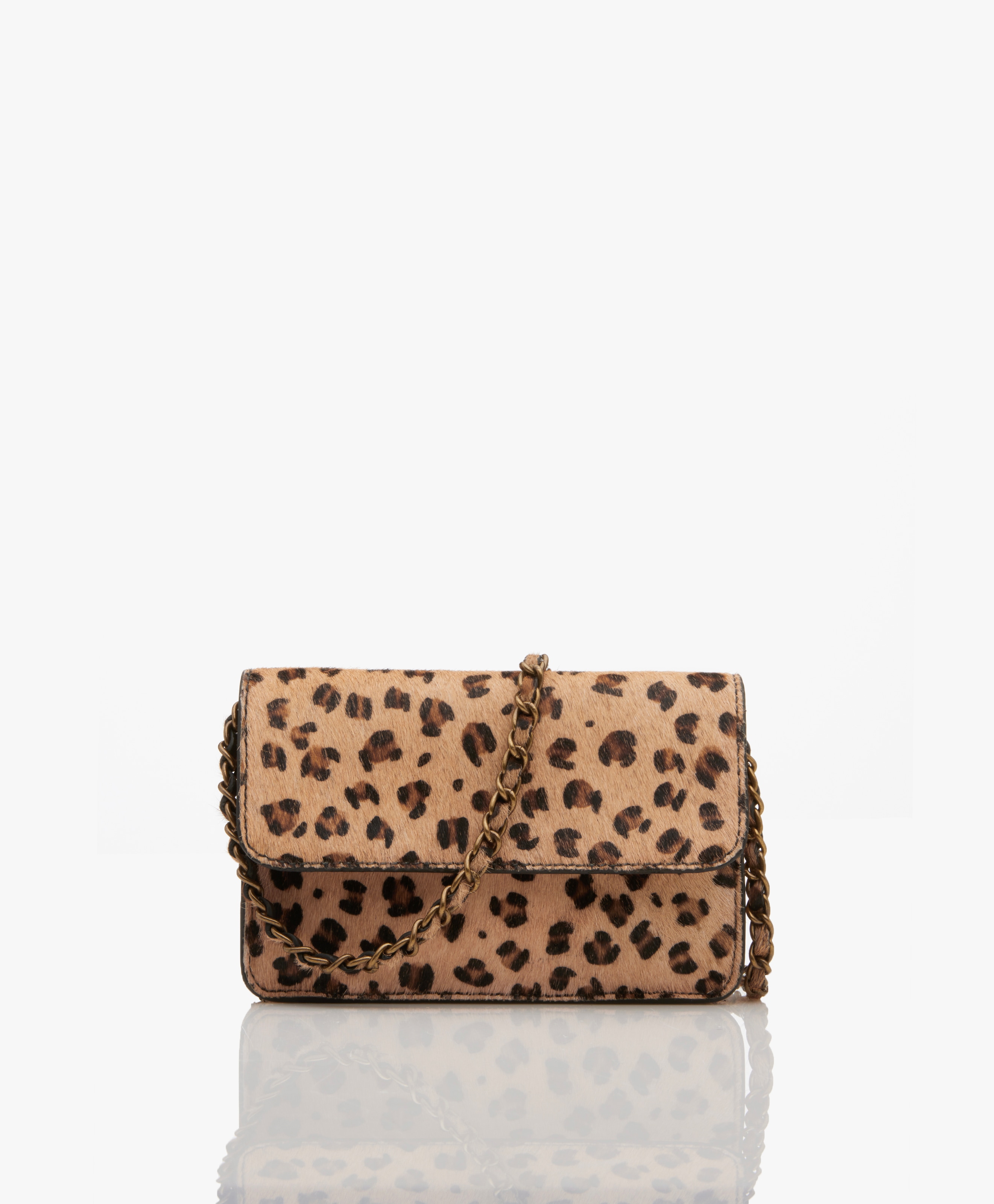 Loua Hairy Structured Crossbody Bag