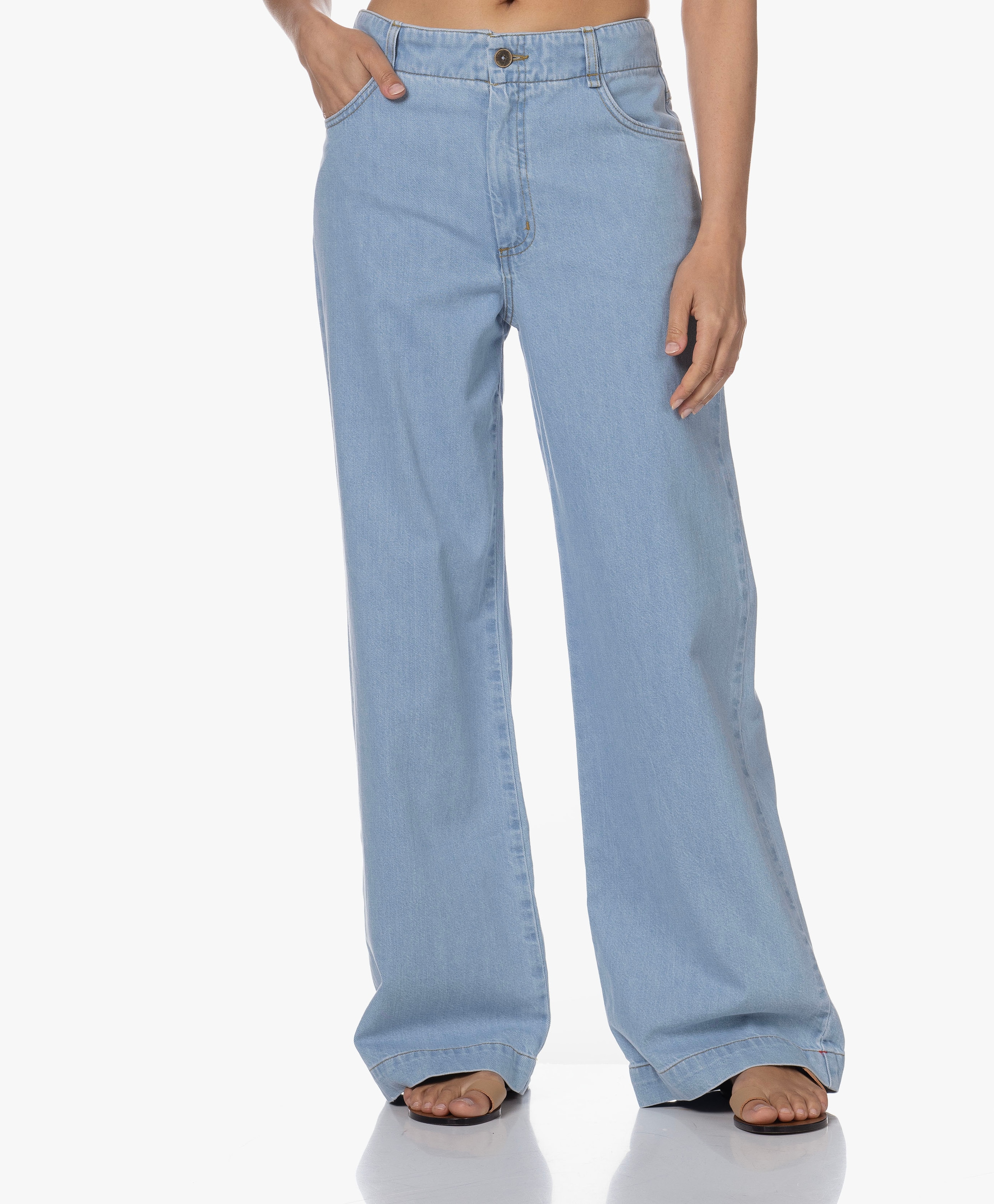 Lucca Wide Leg Jeans