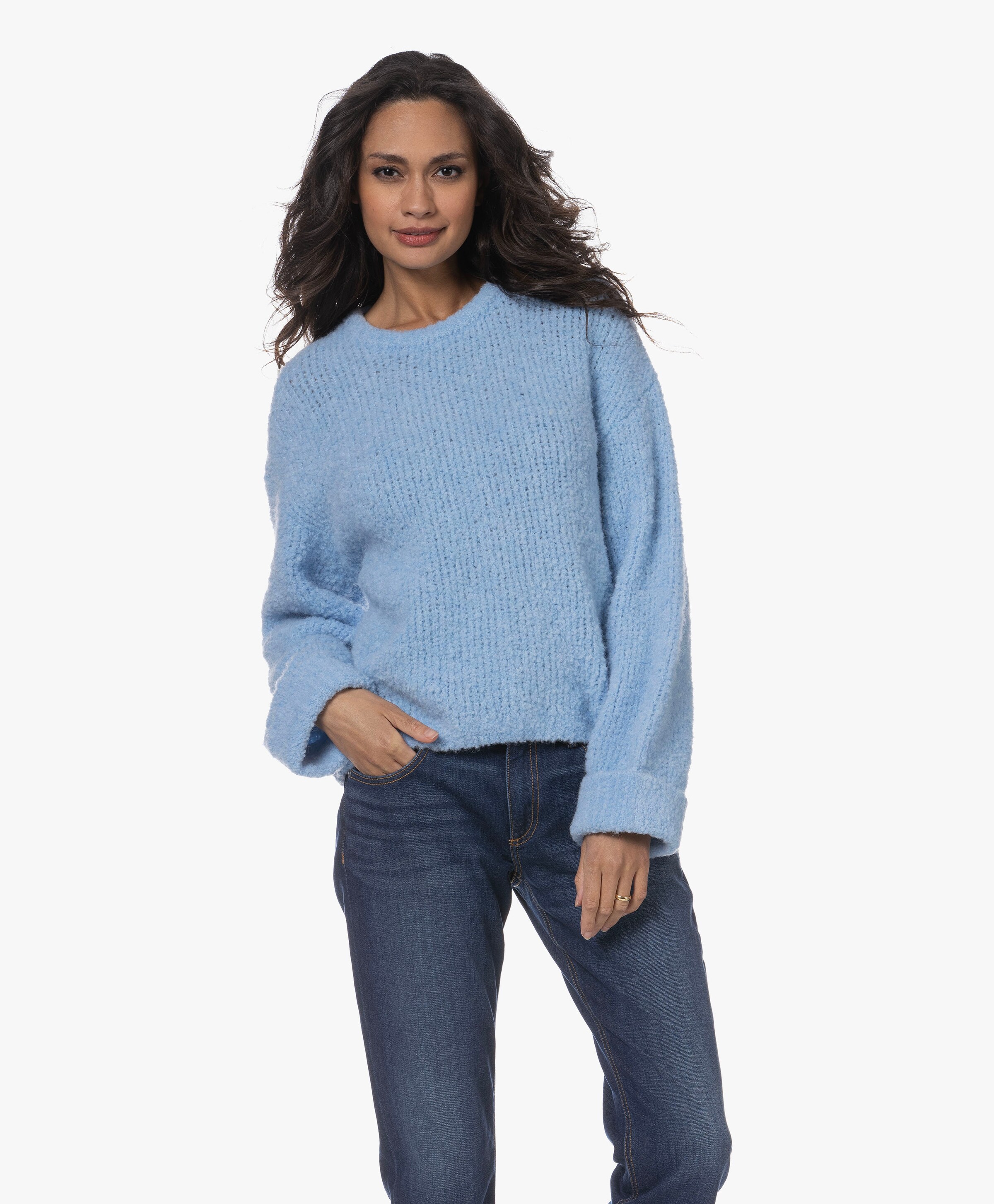 Boucle sweater best sale