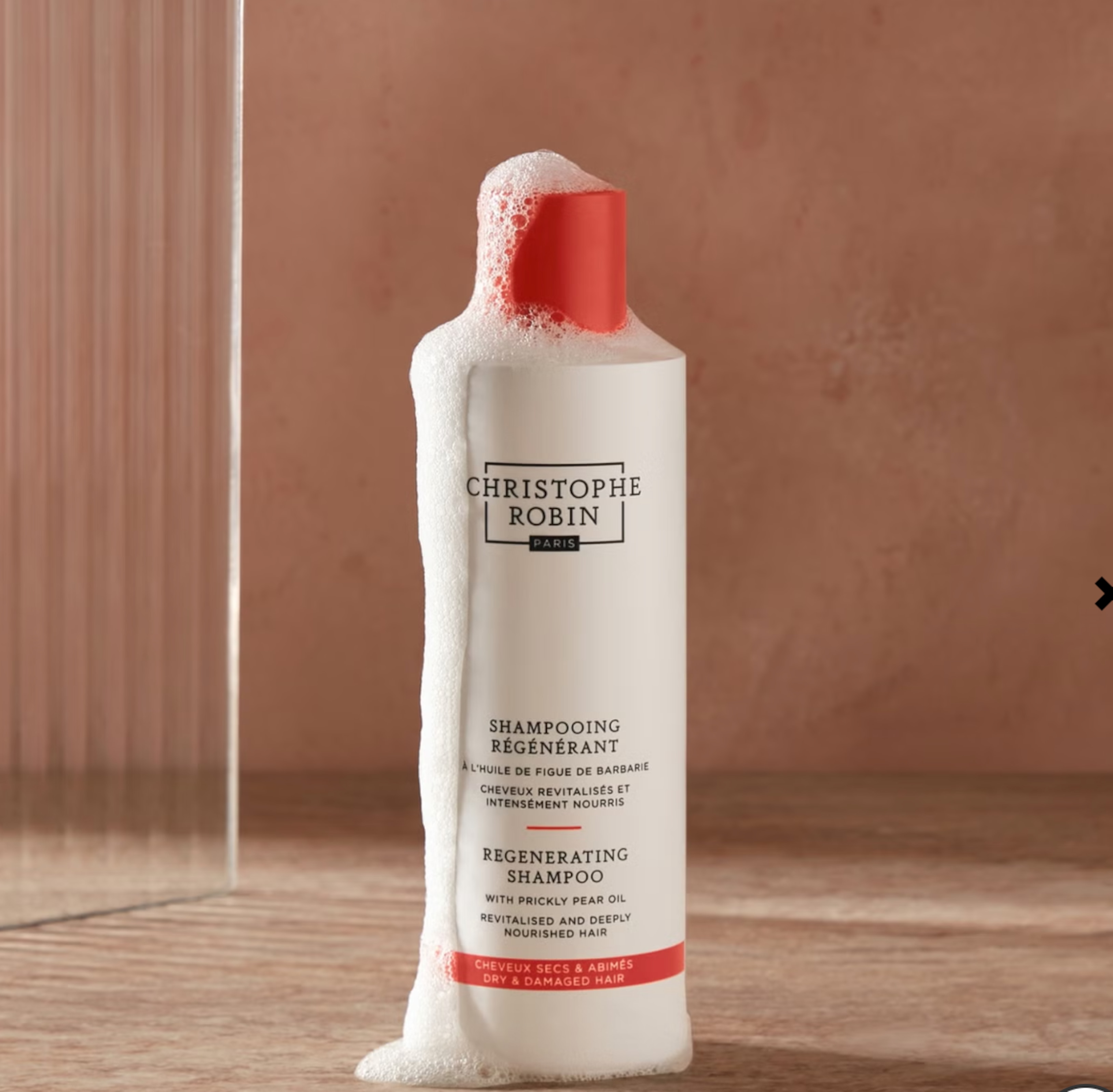 250ml Regenerating Shampoo with Rare Prickly Pear Oil