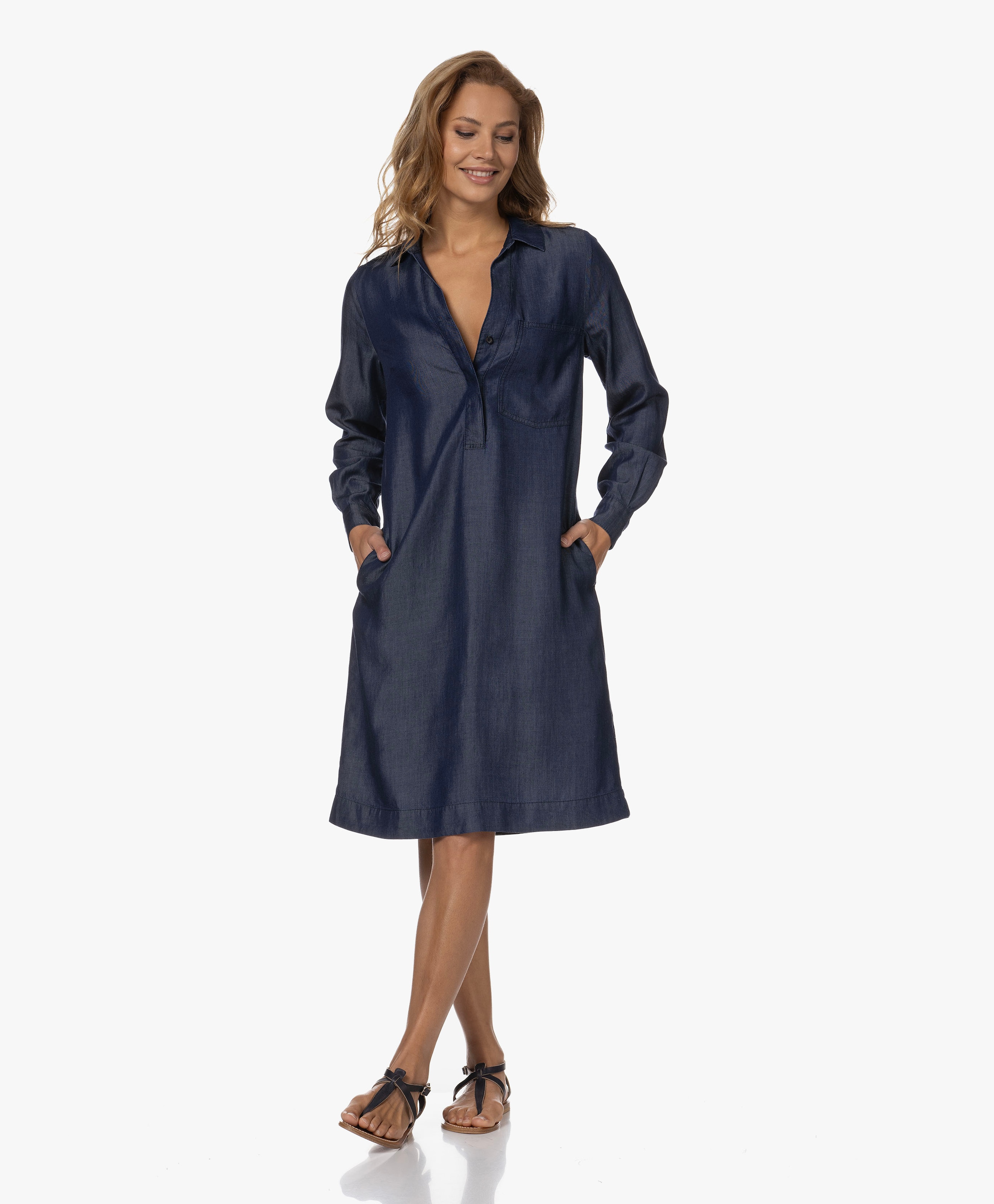 Lina Lyocell Blousejurk